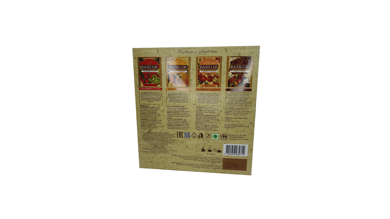 Чай Basilur Magic Fruits «Ассорти волшебных фруктов - 40 конвертов» (80 г) в пакетиках