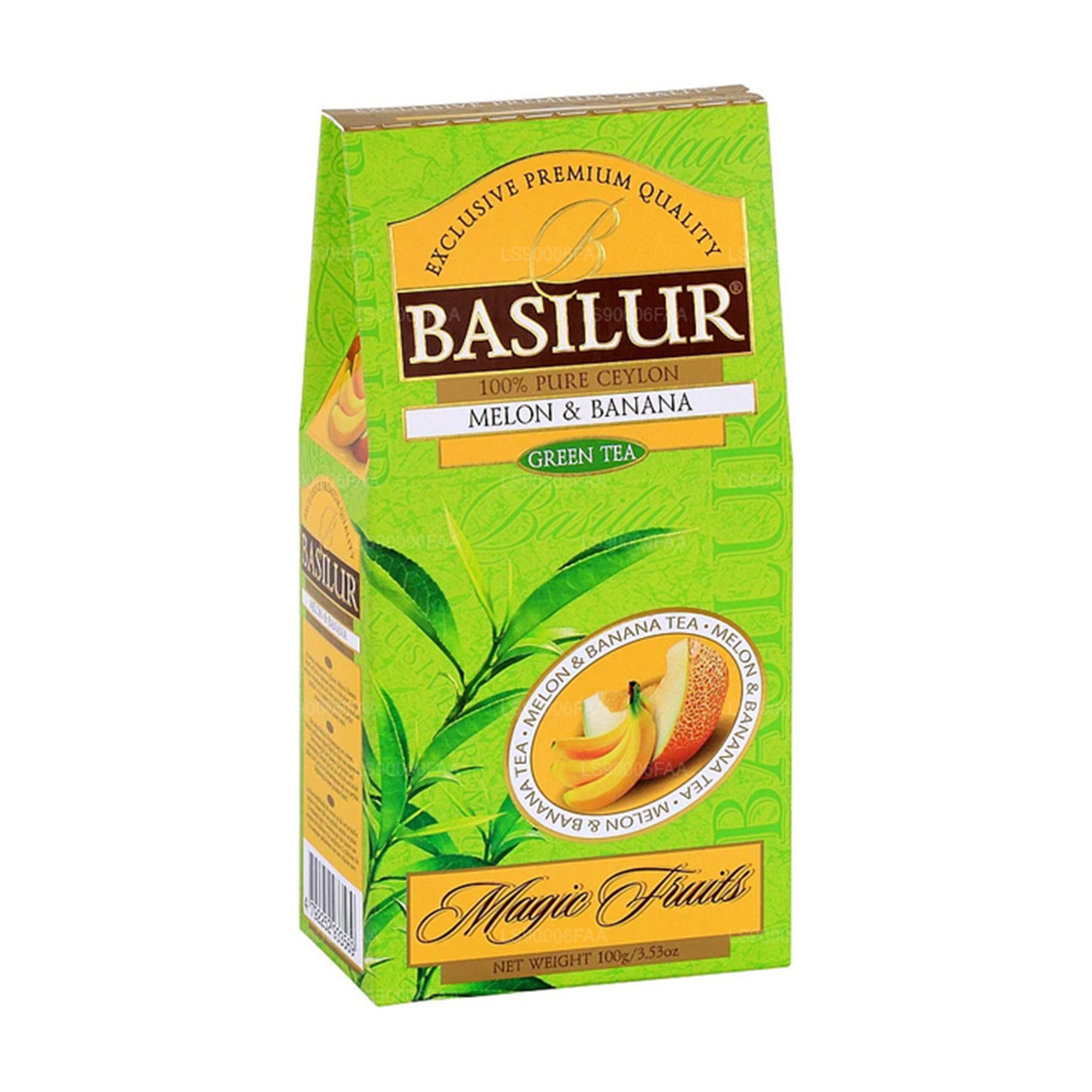 Волшебная зеленая дыня и банан Basilur (100 г)