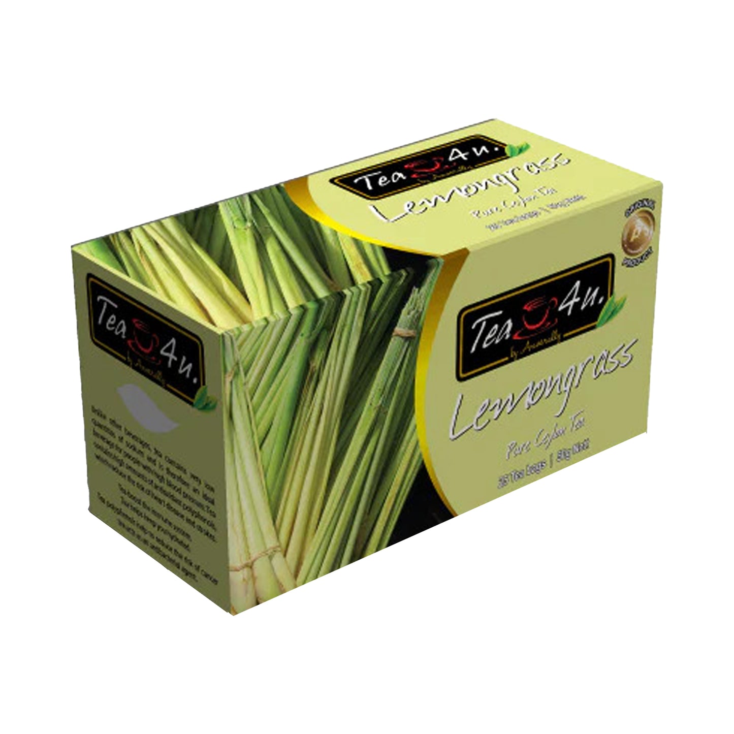 Травяной чай Tea4U с лемонграссом (37,5 г) 25 пакетиков