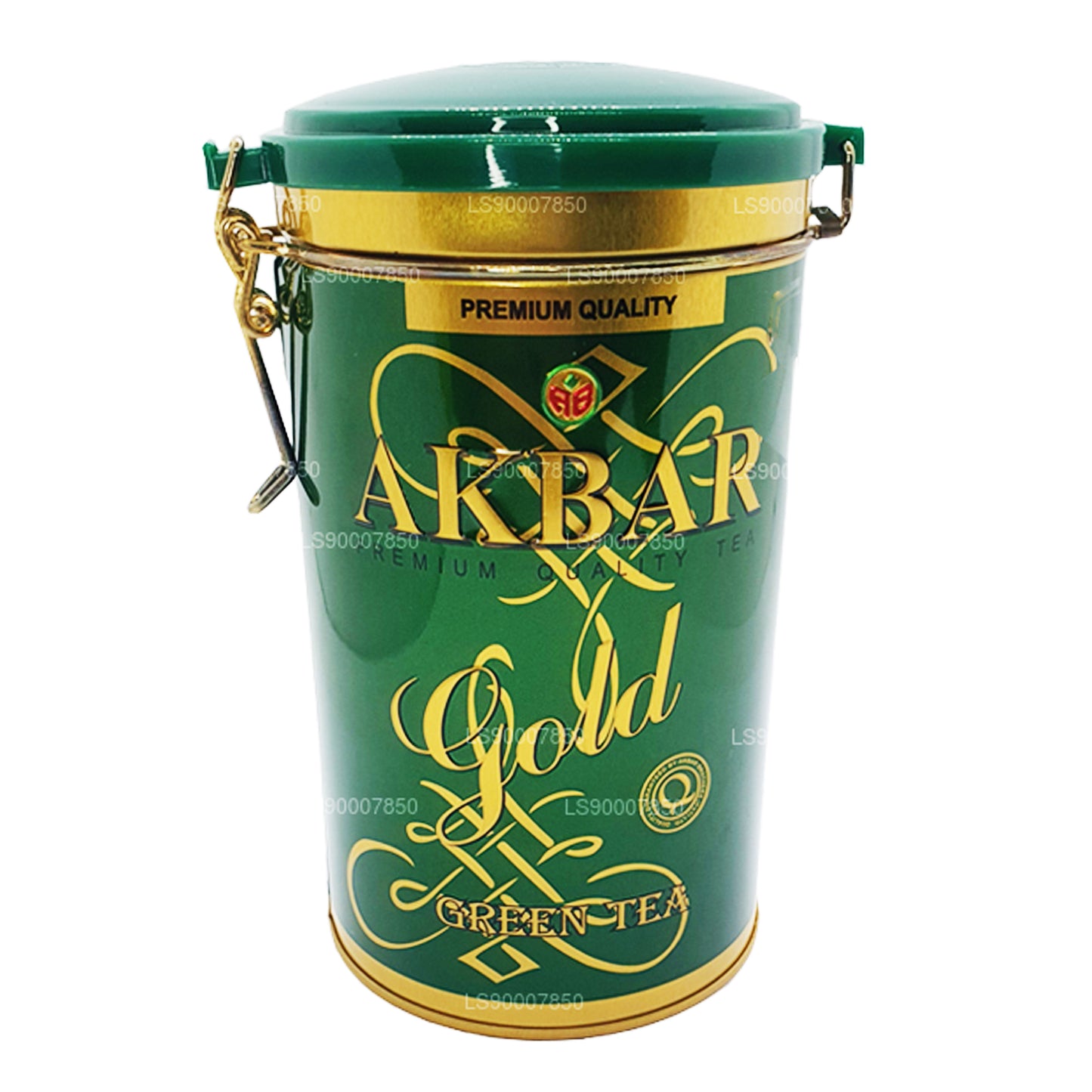Чай из листьев зеленого чая Акбар Голд (275 г) олово