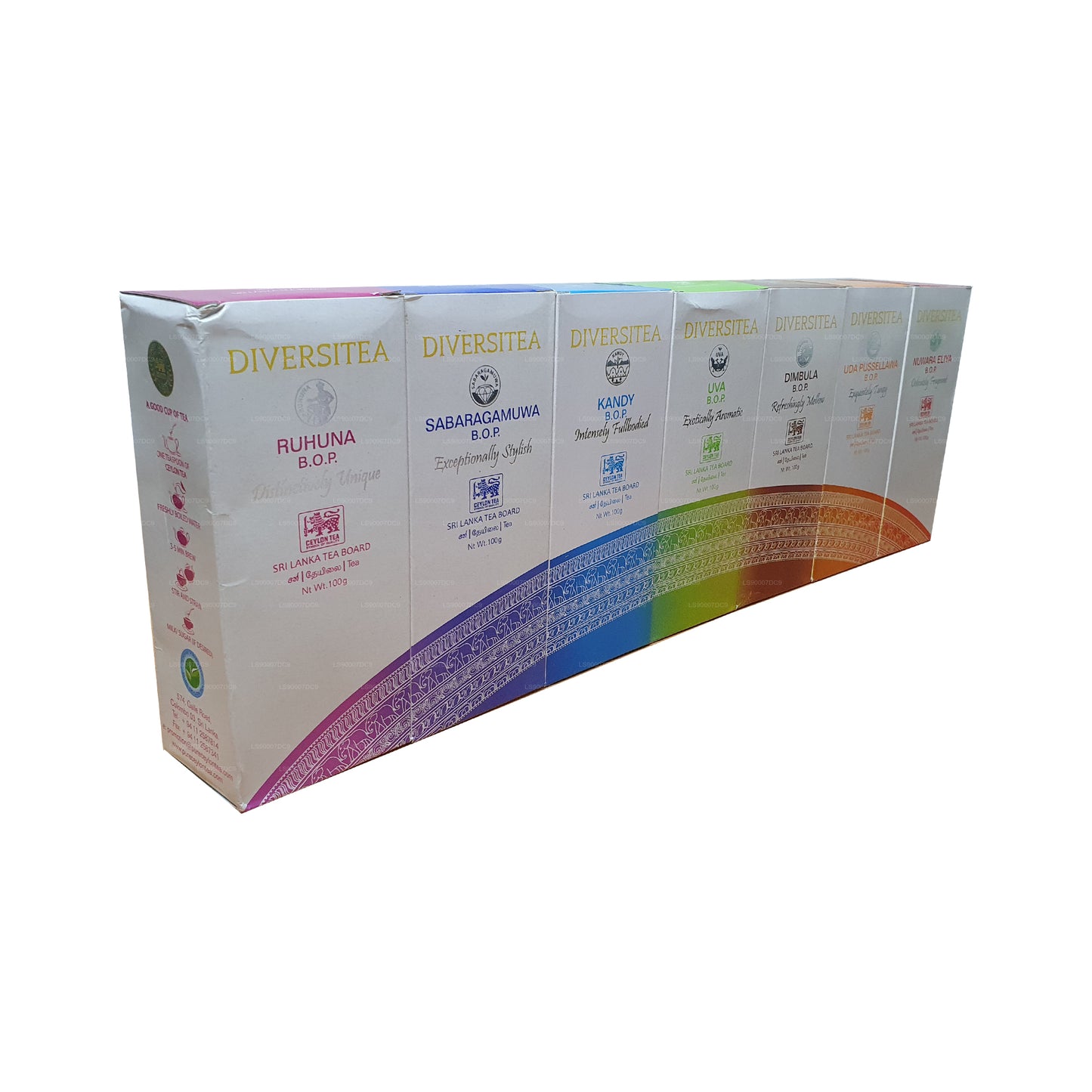 Цейлонский листовой чай Diveritea 7 Regions B.O.P. (700 г)