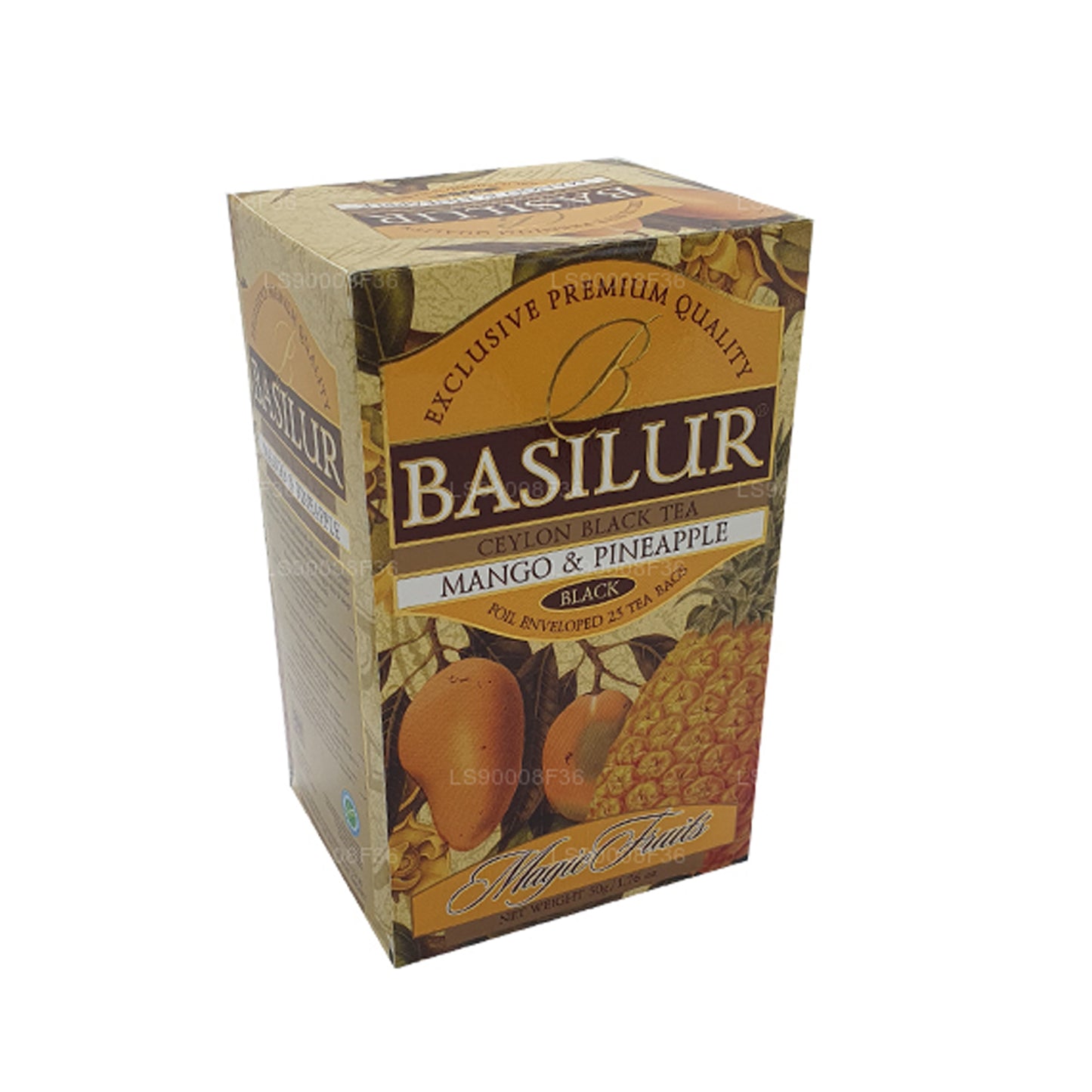Basilur Мэджик Фрутс Манго и Ананас (50 г) 25 пакетиков чая