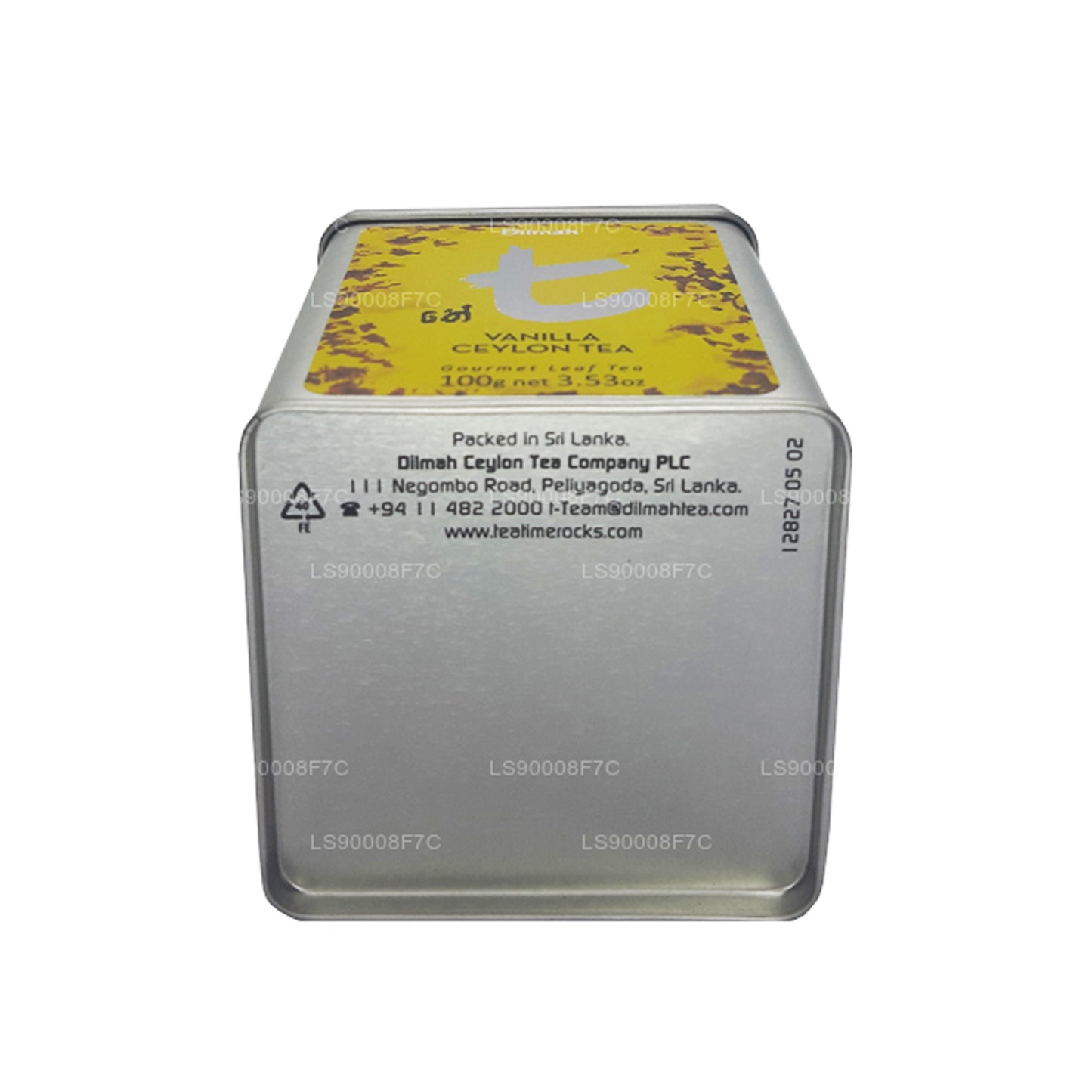 Ванильный цейлонский чай Dilmah серии T (100г)