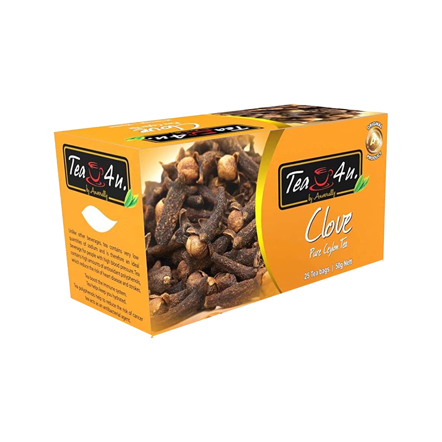 Чай Tea4U с гвоздикой (50 г) 25 пакетиков