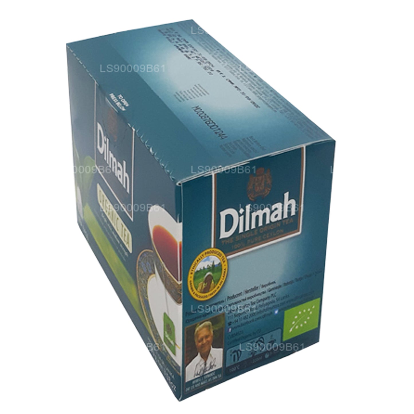 Органический чай Dilmah (100 г) 50 пакетиков