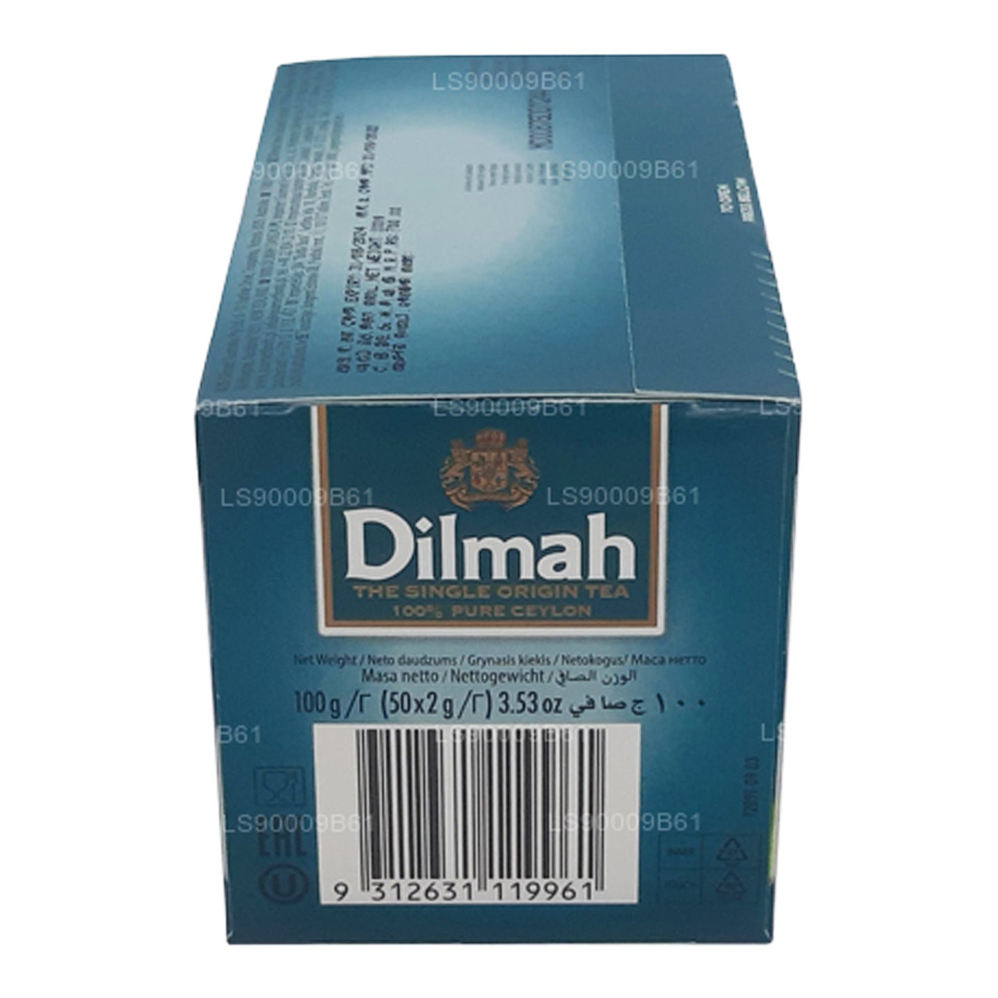 Органический чай Dilmah (100 г) 50 пакетиков