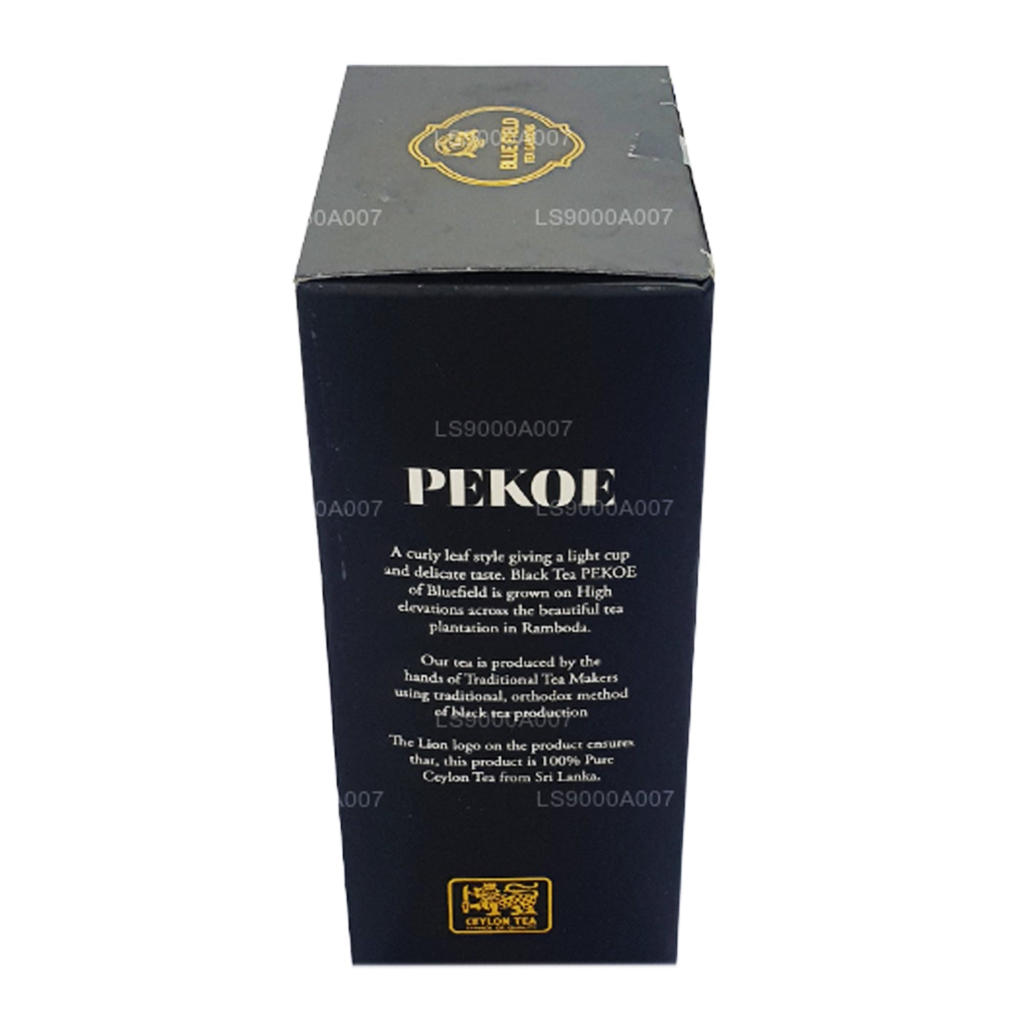 Чистый цейлонский черный рассыпной чай сорта PEKOE Blue Field (100 г)