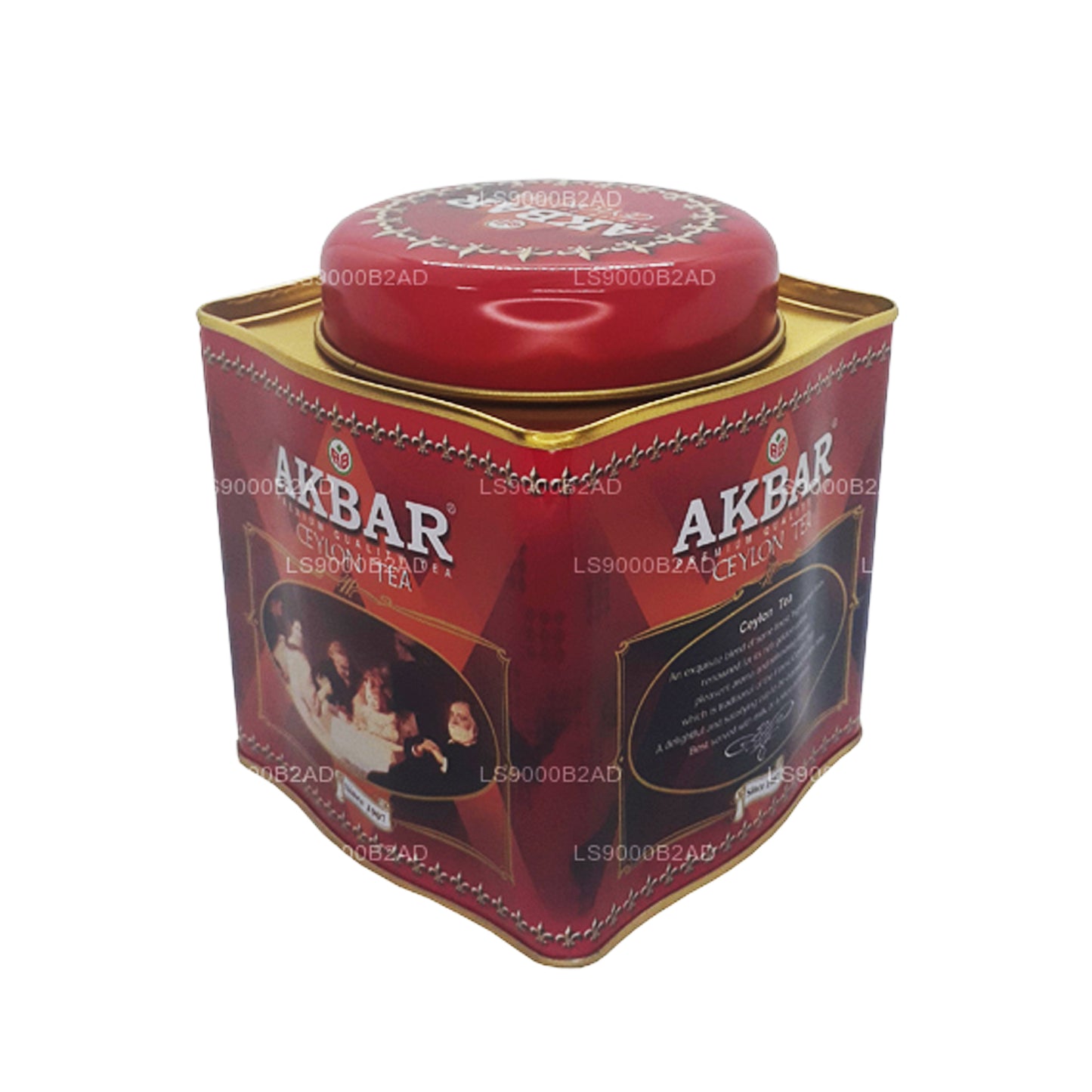 Классический цейлонский чай Akbar (250 г), жестяная банка
