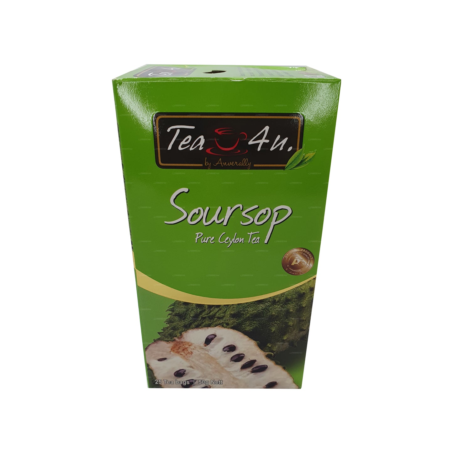 Черный чай Tea4U со сметанным яблоком (50 г) 25 пакетиков