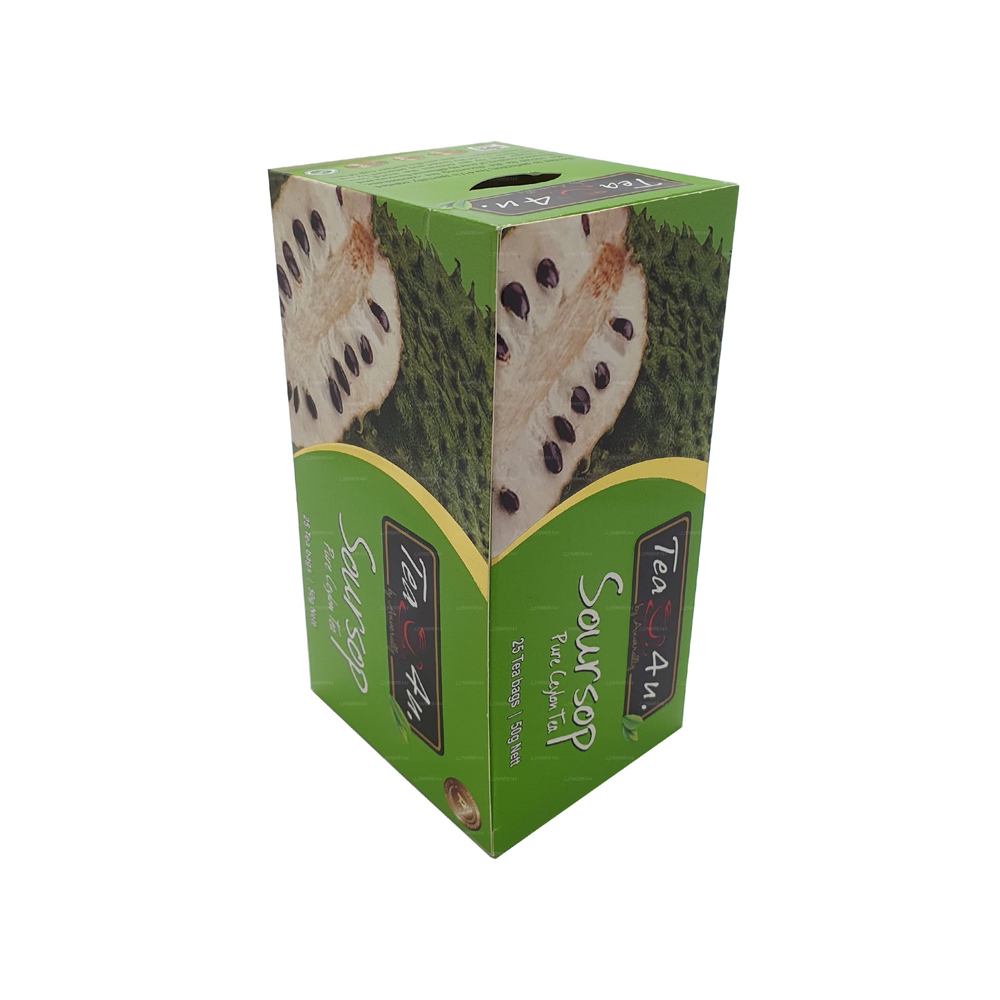 Черный чай Tea4U со сметанным яблоком (50 г) 25 пакетиков