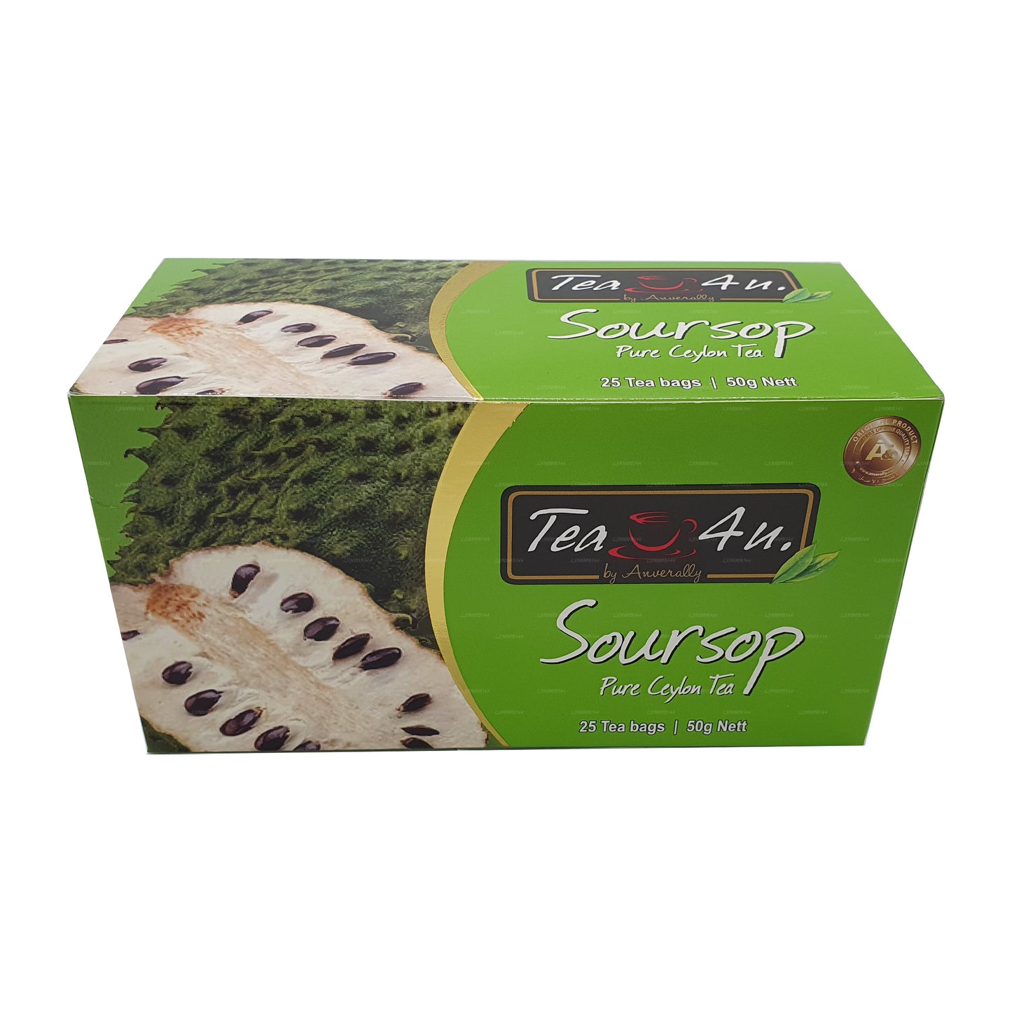 Черный чай Tea4U со сметанным яблоком (50 г) 25 пакетиков