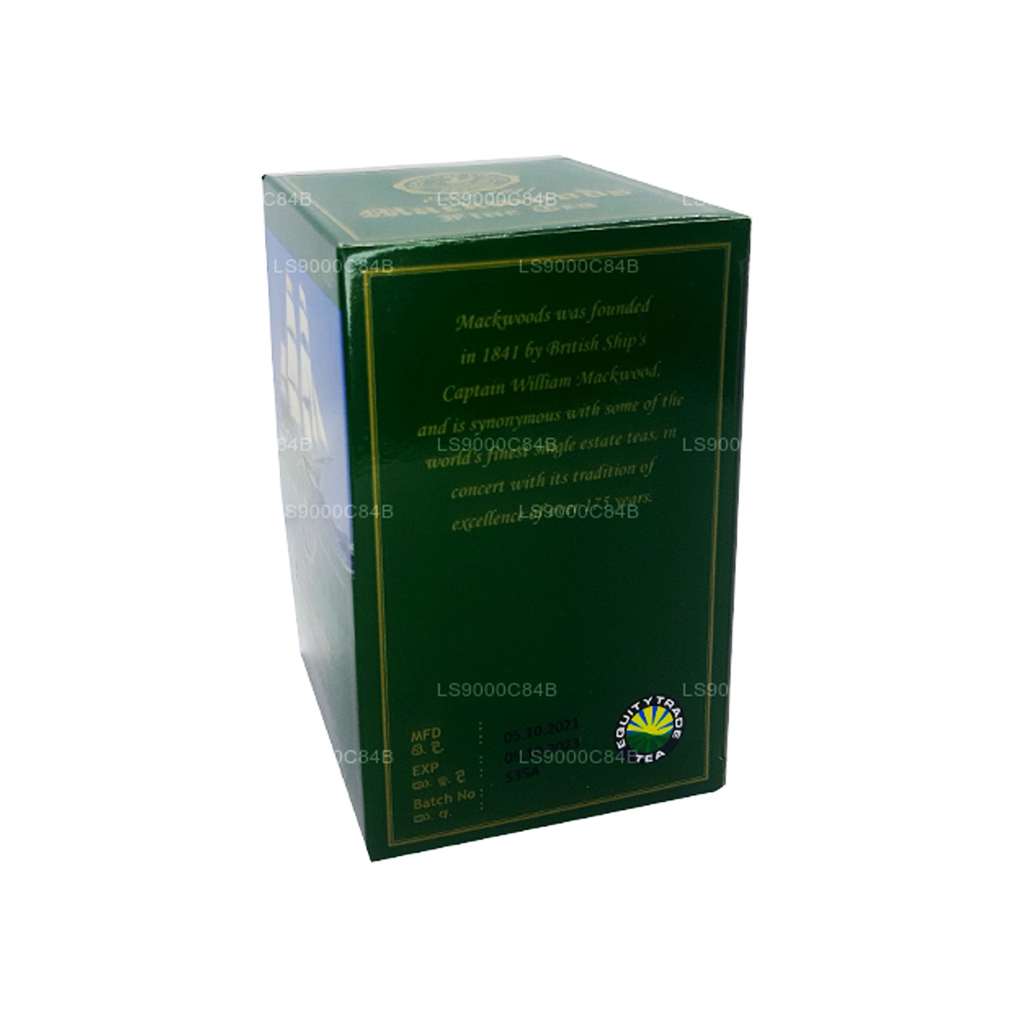 Чай Mackwoods Эрл Грей (50 г) 25 пакетиков