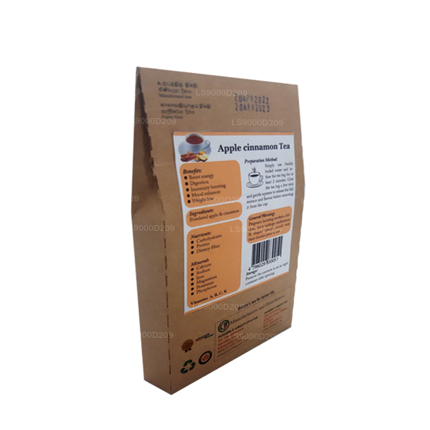Lifetone Apple Cinnamon Tea (40g)