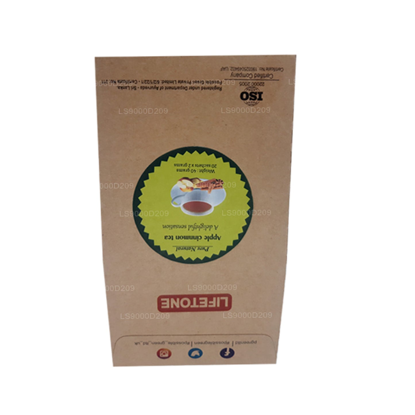 Lifetone Apple Cinnamon Tea (40g)