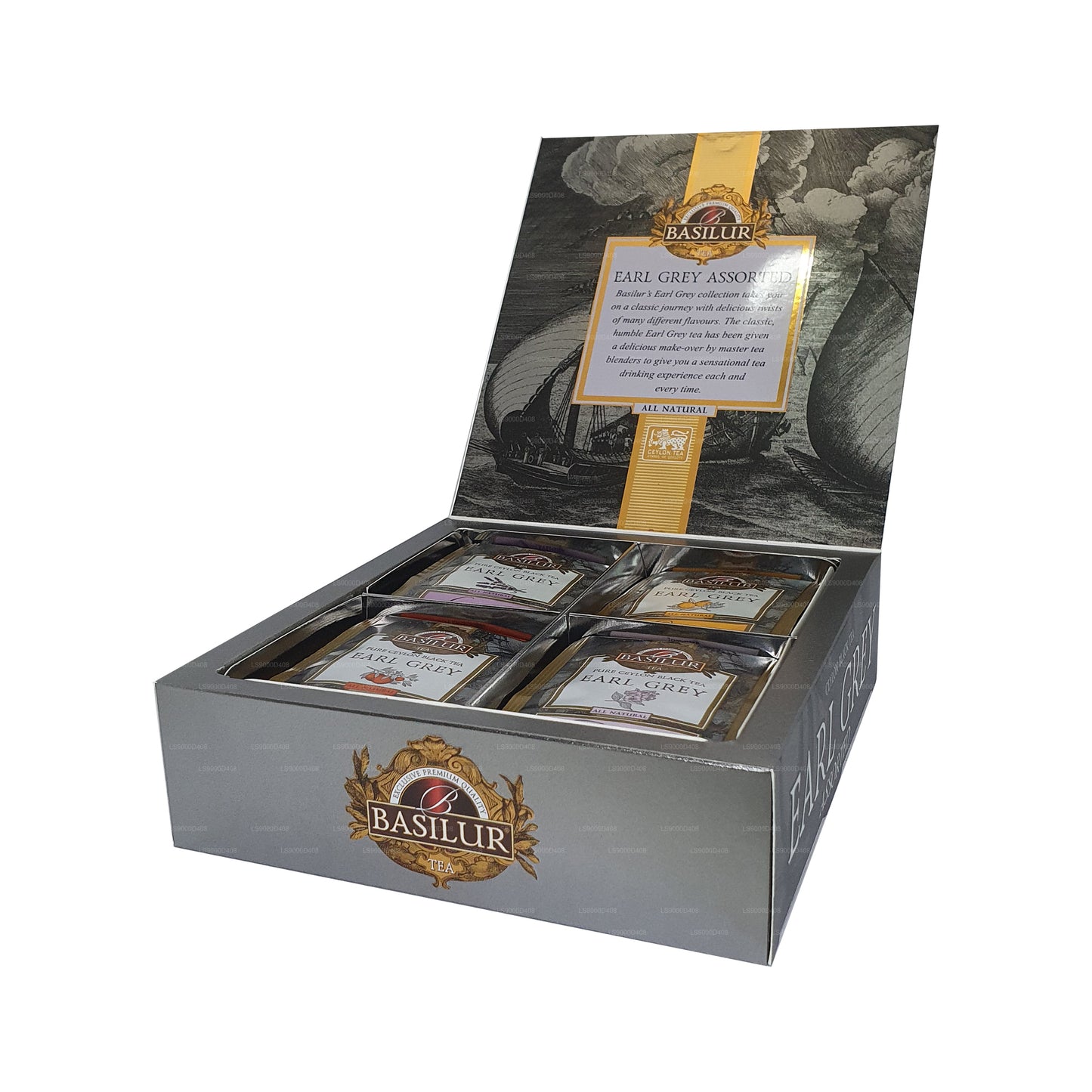 Ассорти из коллекции Basilur Эрл Грей (80 г)