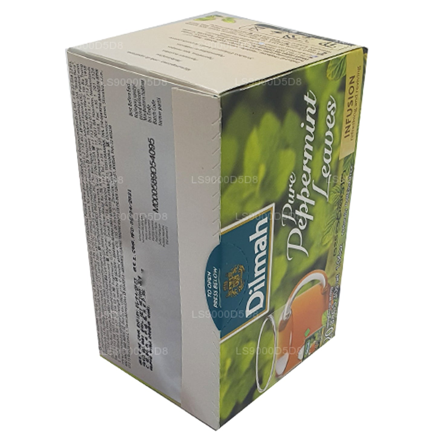 Чистые листья мяты перечной Dilmah (30 г) 20 пакетиков