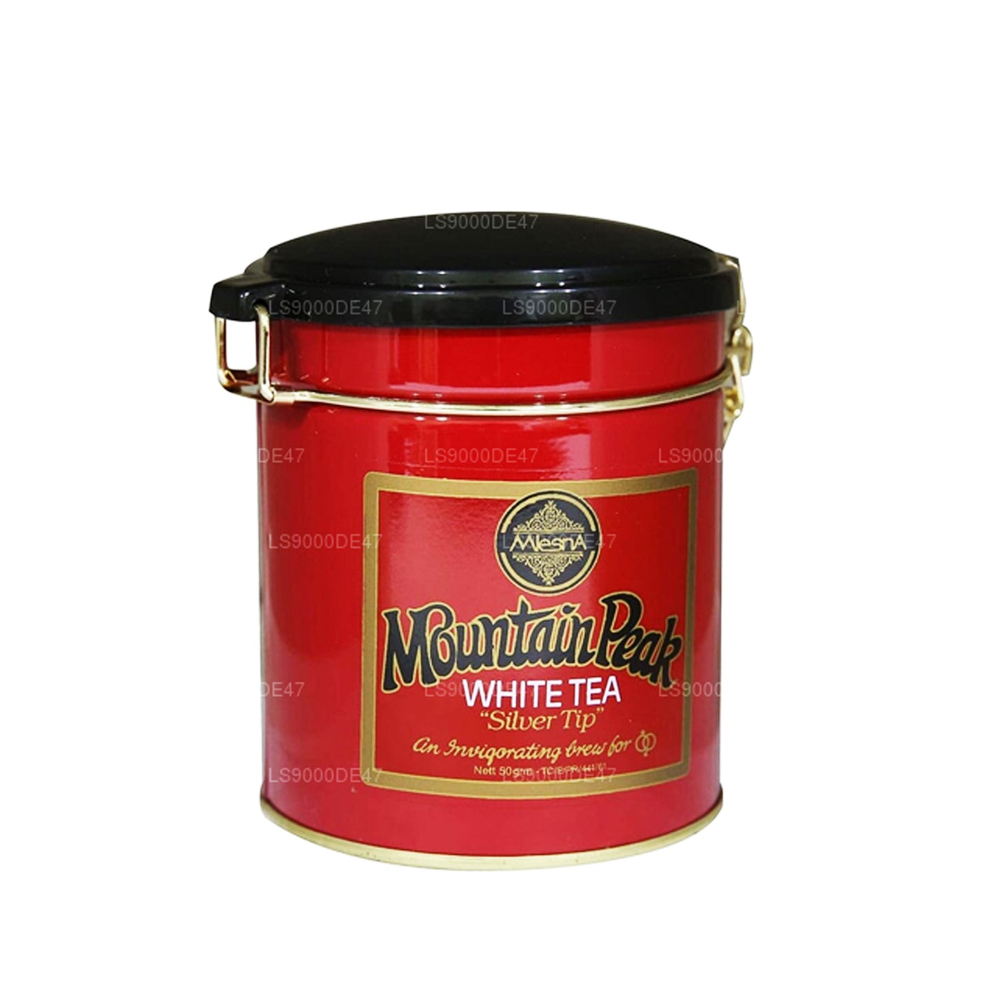 Белый листовой чай «Серебряный наконечник» Mlesna Mountain Peak в металлической коробке (50 г)