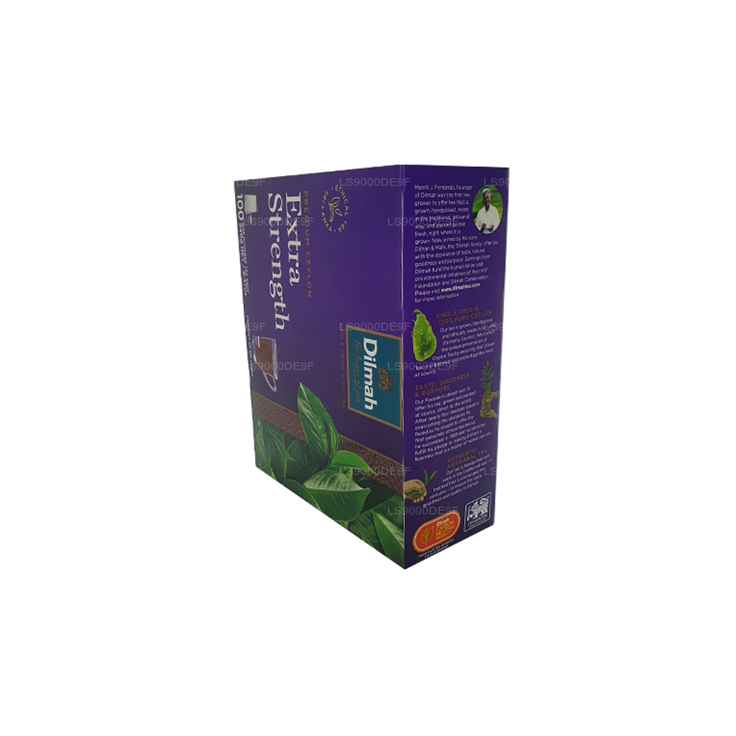 Цейлонский чай повышенной крепости Dilmah Premium (240 г) 100 пакетиков