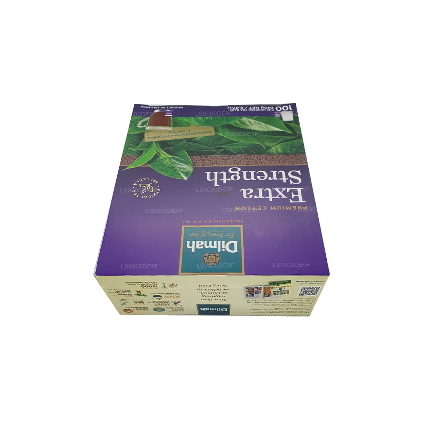Цейлонский чай повышенной крепости Dilmah Premium (240 г) 100 пакетиков