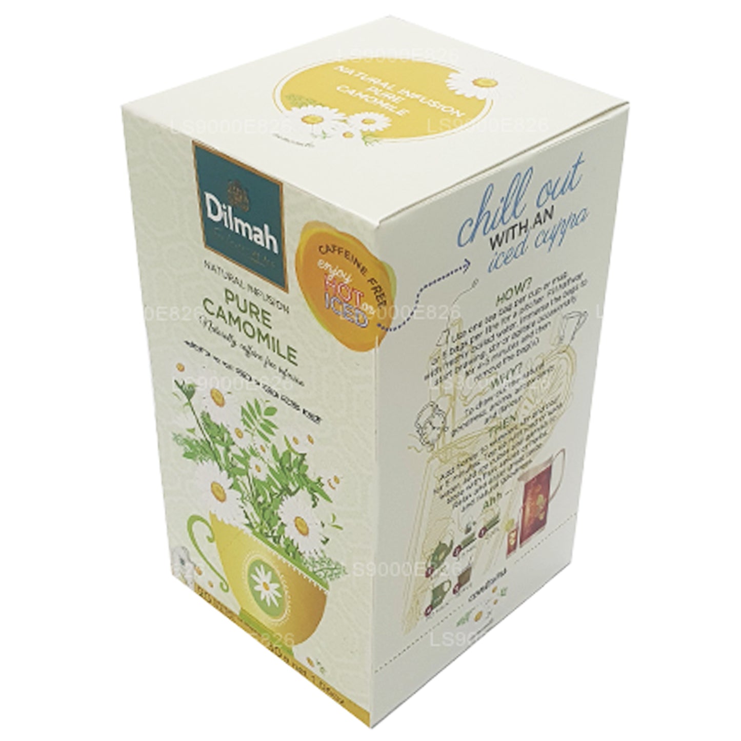 Чистые цветы ромашки Dilmah (30 г) 20 пакетиков