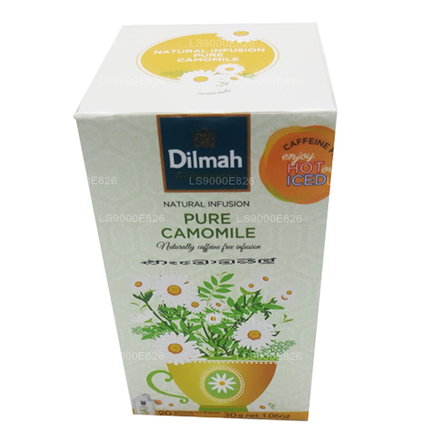Чистые цветы ромашки Dilmah (30 г) 20 пакетиков