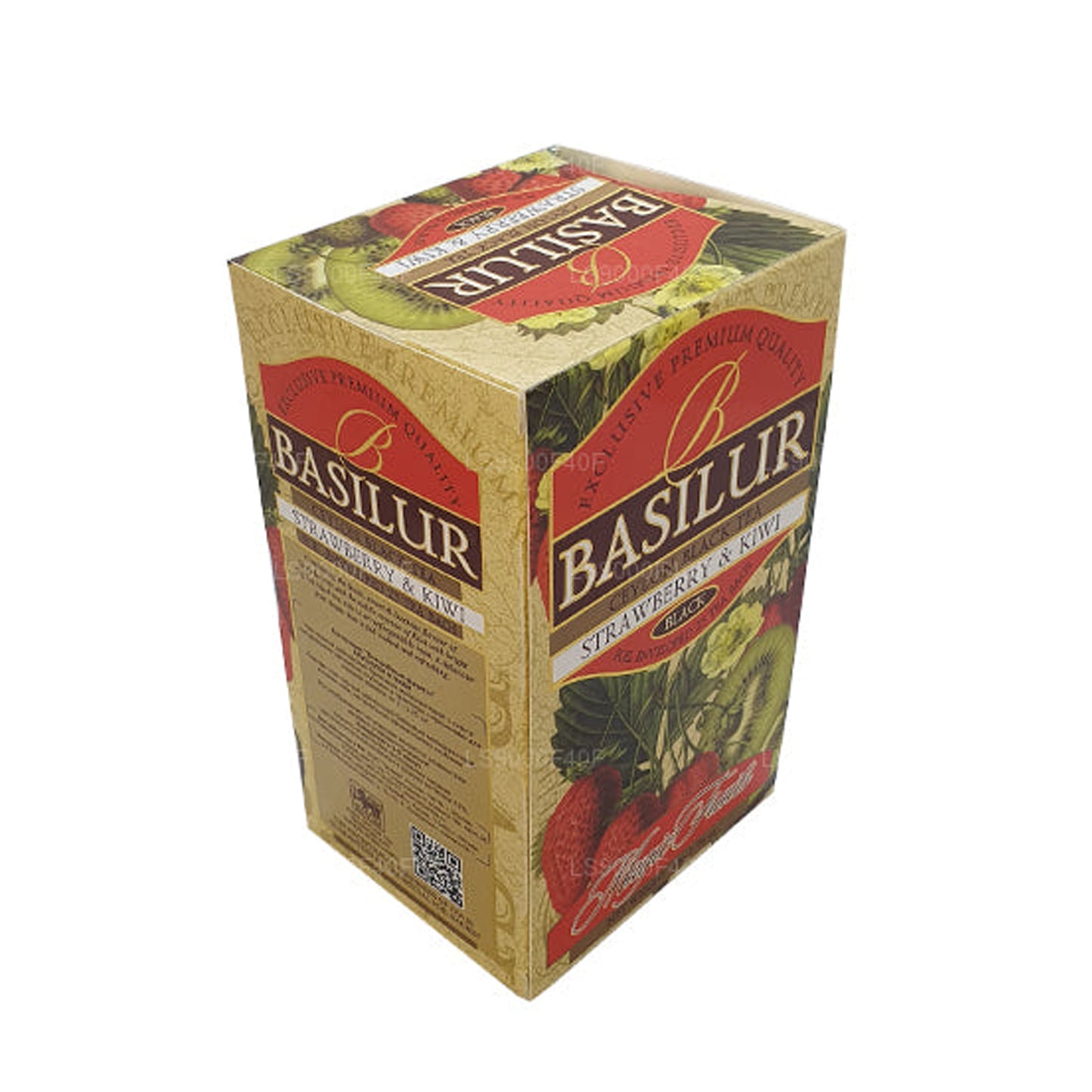Basilur Клубника и киви (50 г) 20 пакетиков чая
