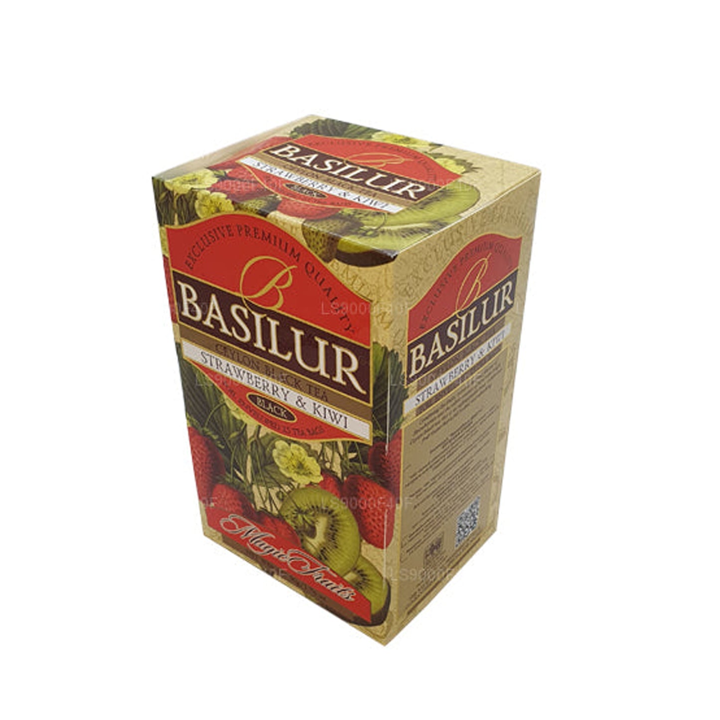 Basilur Клубника и киви (50 г) 20 пакетиков чая