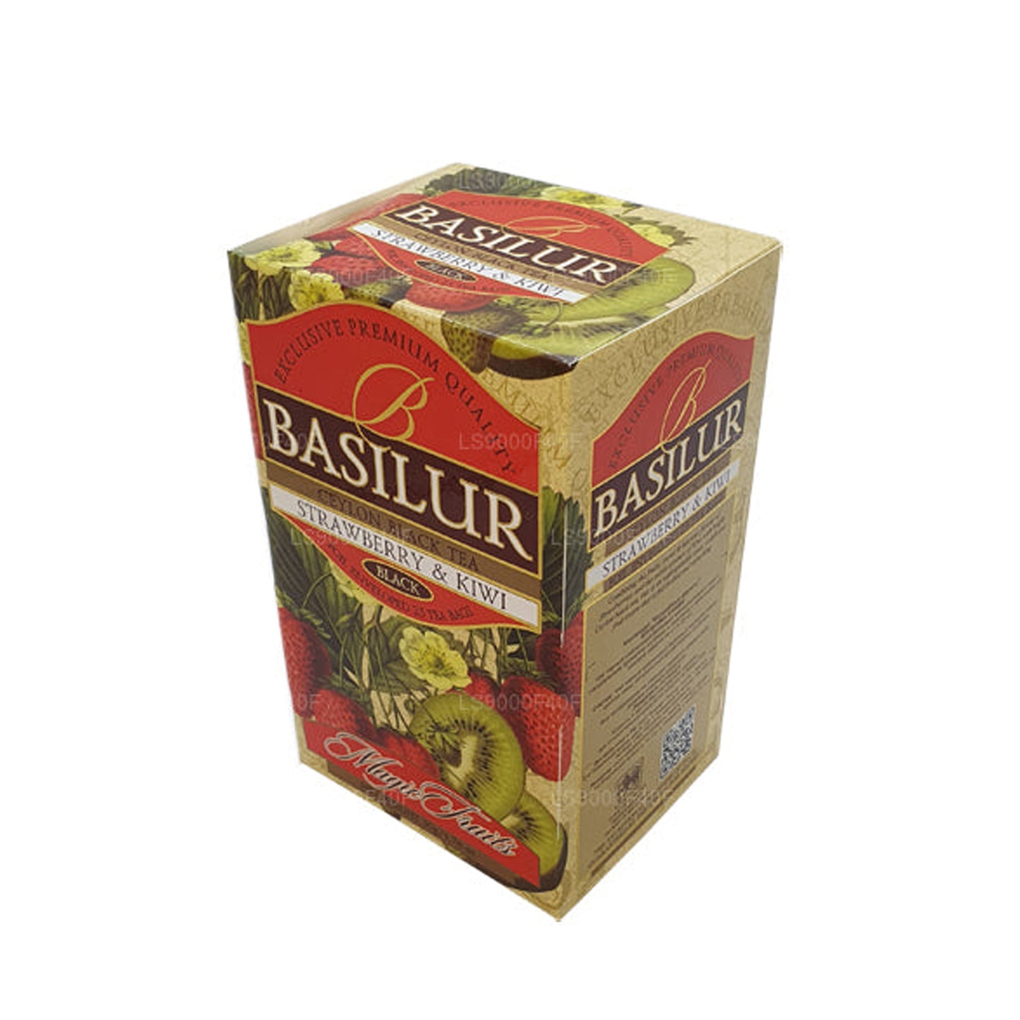 Basilur Клубника и киви (50 г) 20 пакетиков чая