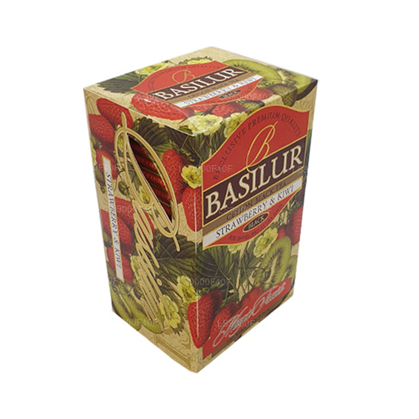 Basilur Клубника и киви (50 г) 20 пакетиков чая