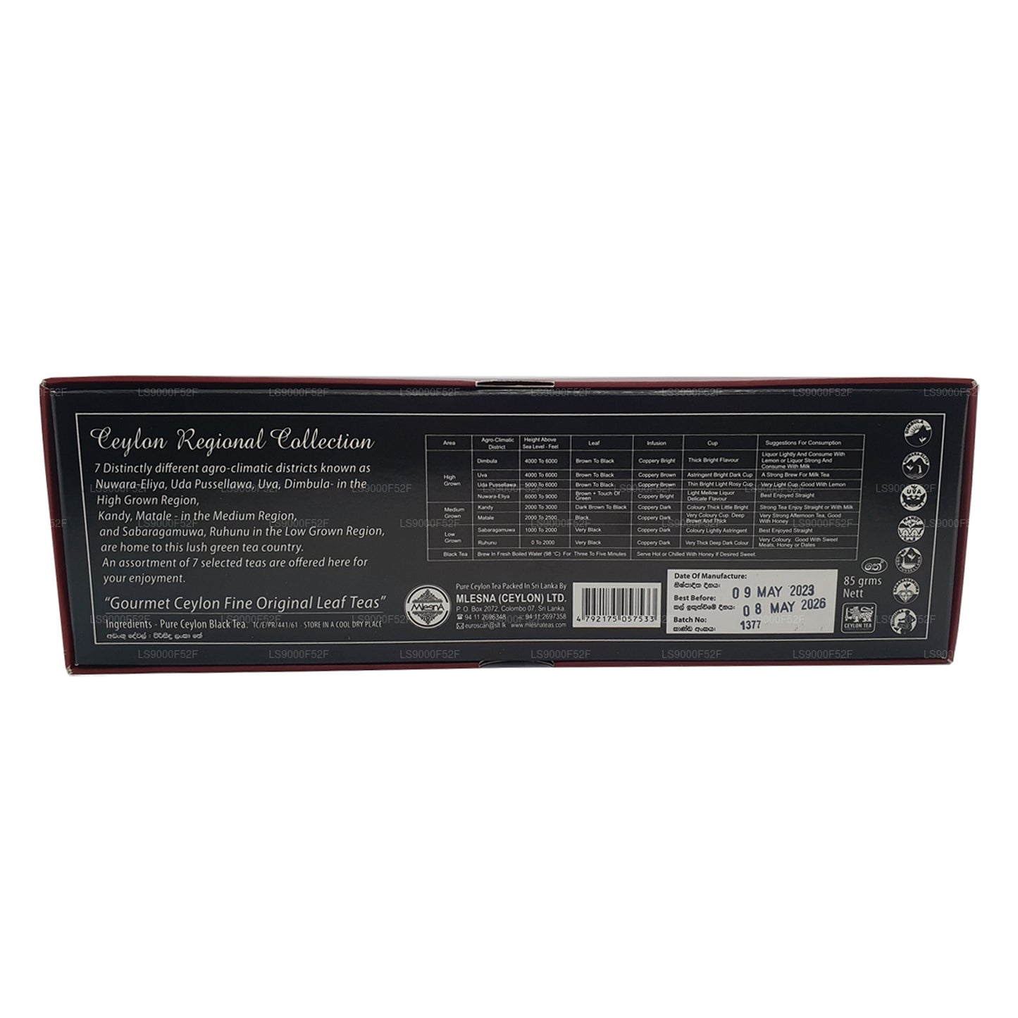 Mlesna Ceylon Regional Collection (85g)