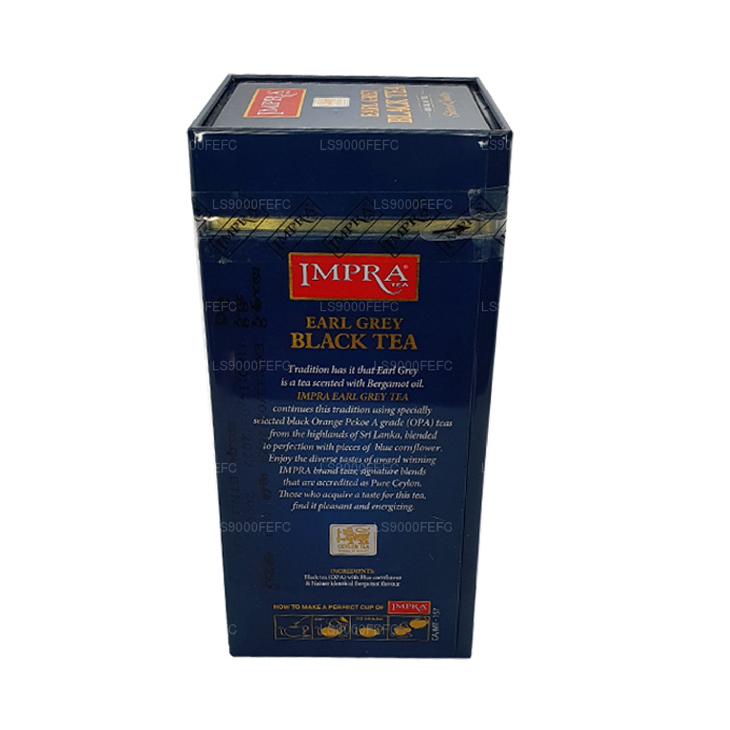 Импра Эрл Грей Биг Лист (200 г) Металл Кэдди