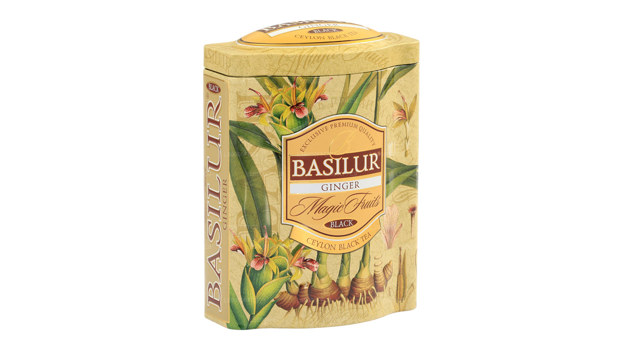 Чистый цейлонский черный чай Basilur с имбирным соусом (100 г)