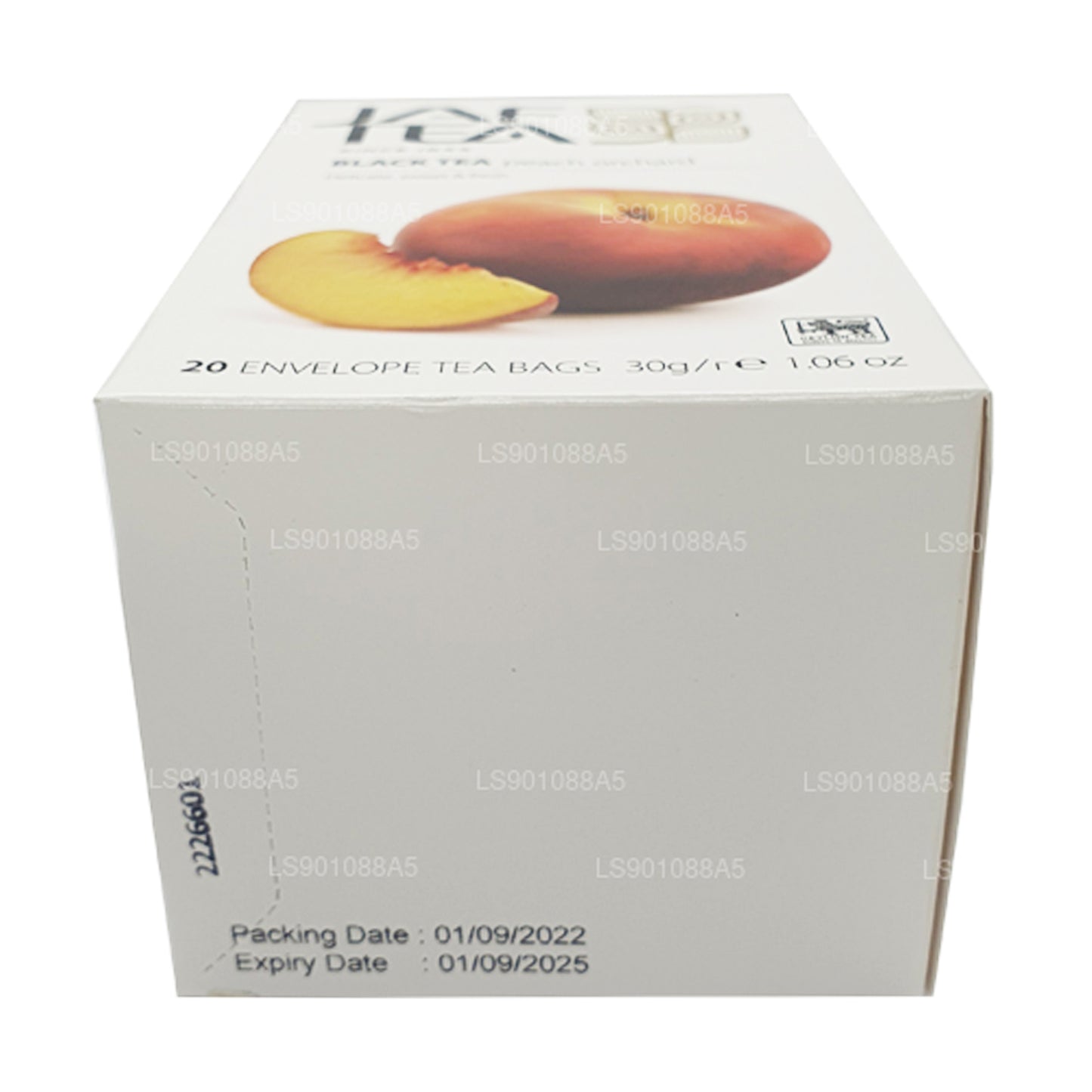 Коллекция Jaf Tea Pure Fruits Черный чай Персиковый сад (30 г) 20 пакетиков