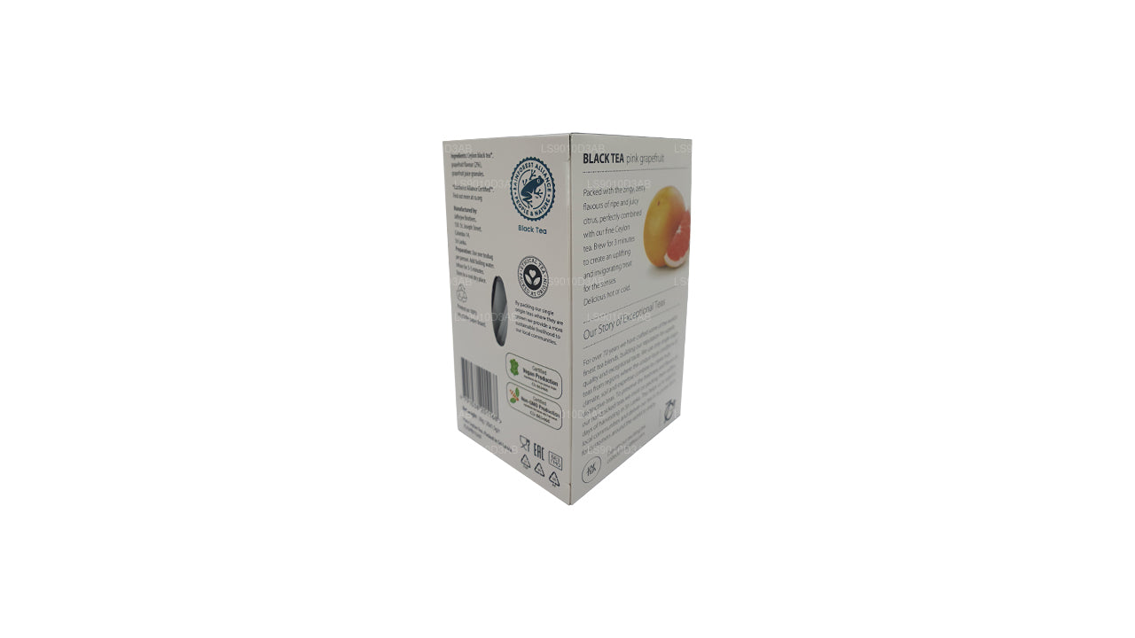 Коллекция Jaf Tea Pure Fruits, черный чай, розовый грейпфрут, фольга, конверт, чайные пакетики (30 г)