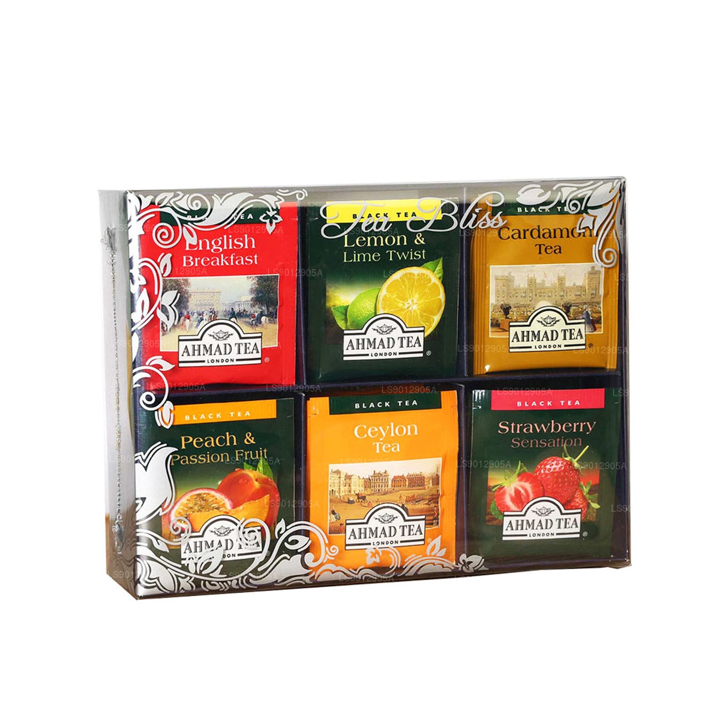 Коллекция фруктов и фирменных блюд Ahmad Tea Bliss (6x12 ТБ), 72 ТБ в фольге (124 г)