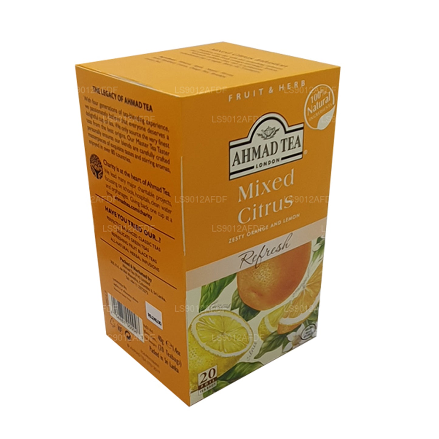 Смешанный цитрусовый чай Ahmad Tea (40 г) 20 пакетиков