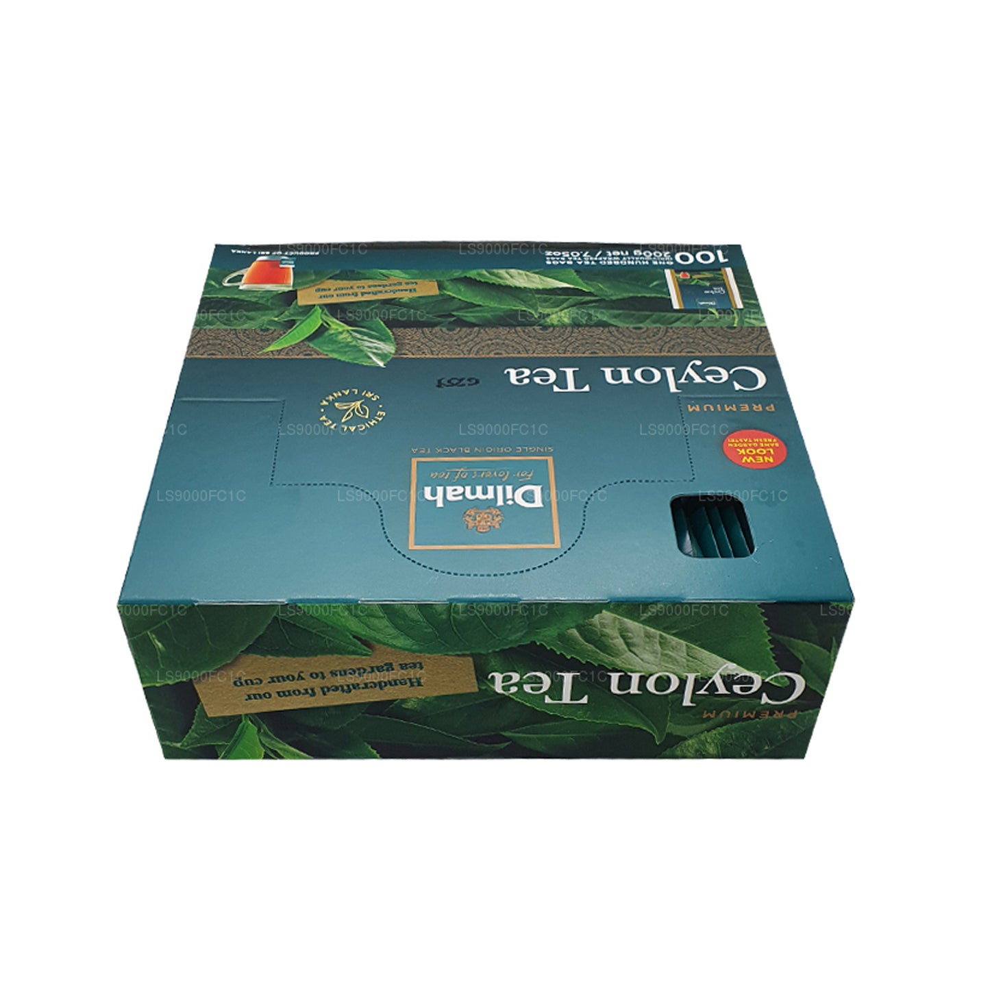 Цейлонский чай Dilmah Premium в индивидуальной упаковке 100 чайных пакетиков (200 г)