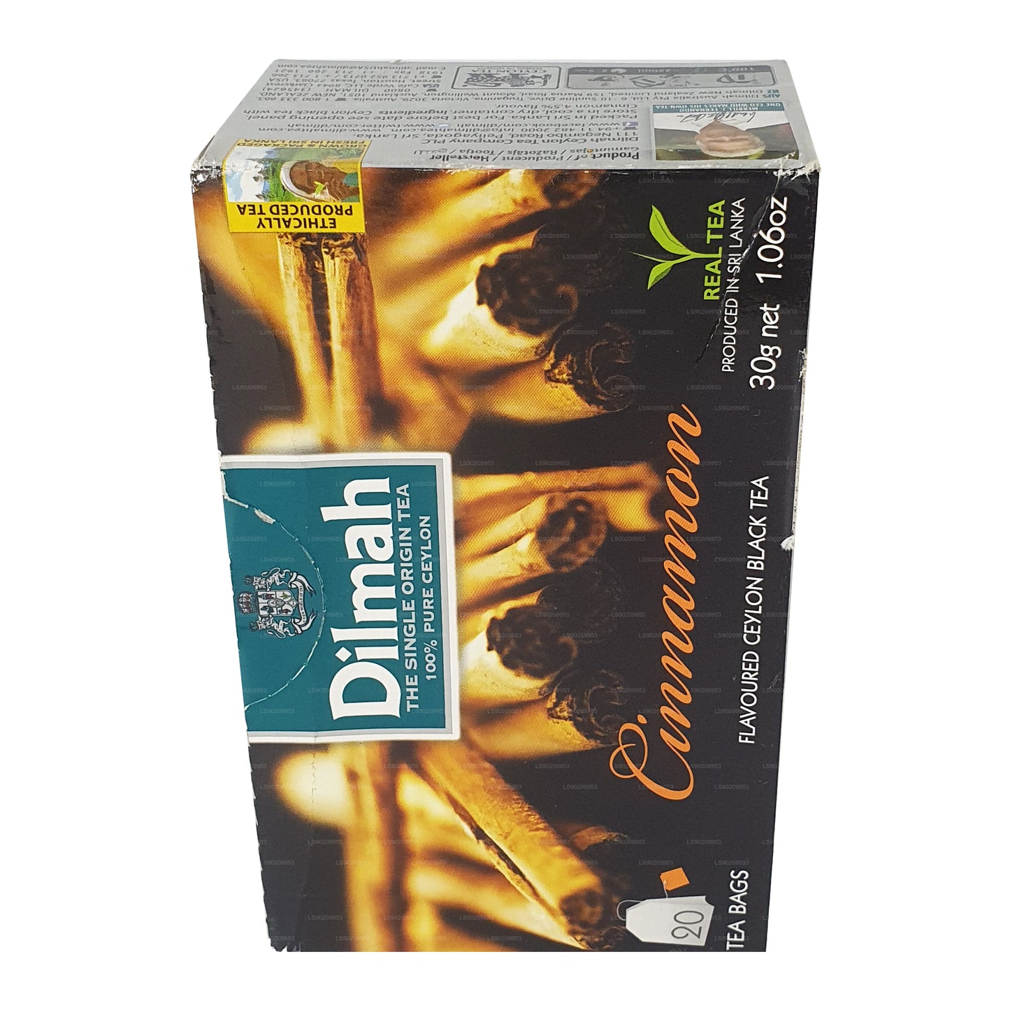 Чай Dilmah со вкусом карамели (40 г) 20 пакетиков