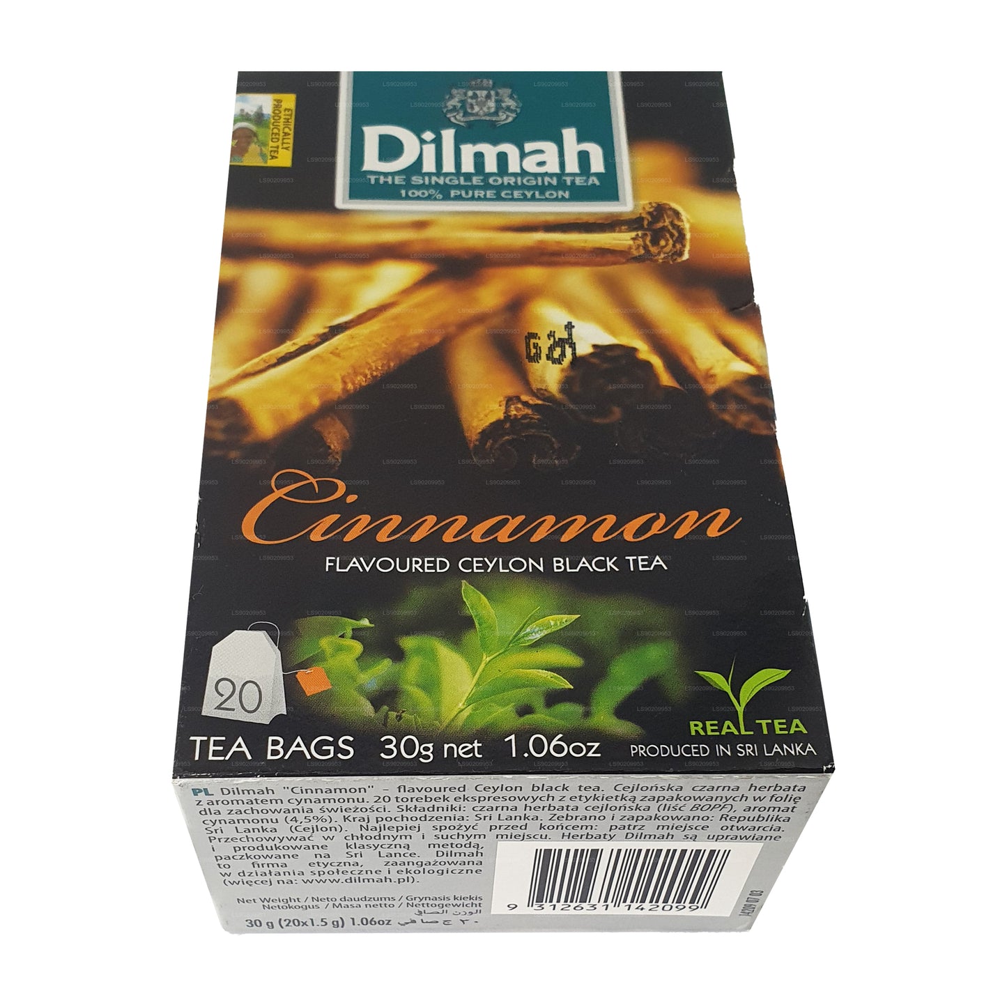Чай Dilmah со вкусом карамели (40 г) 20 пакетиков