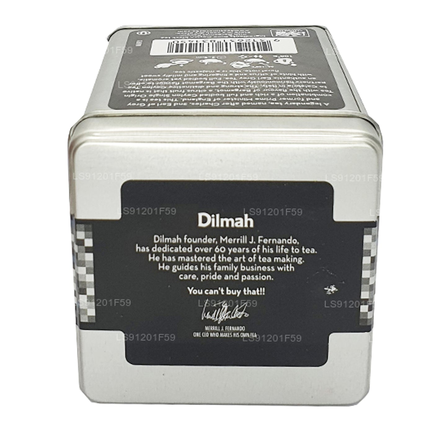 Dilmah T-серия Оригинальный листовой чай Эрл Грей (100г)