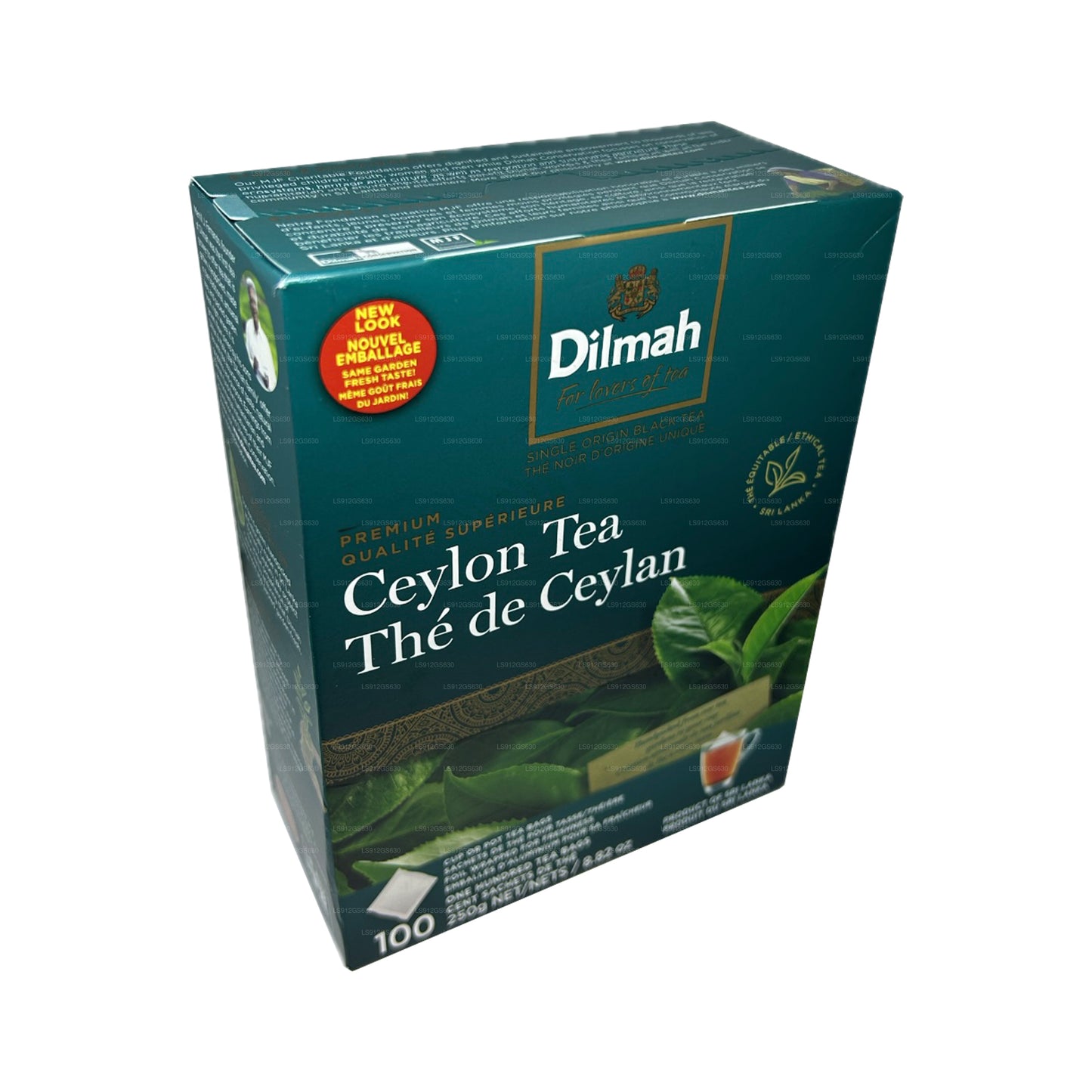 Цейлонский чай Dilmah Premium (250 г) 100 пакетиков без бирки