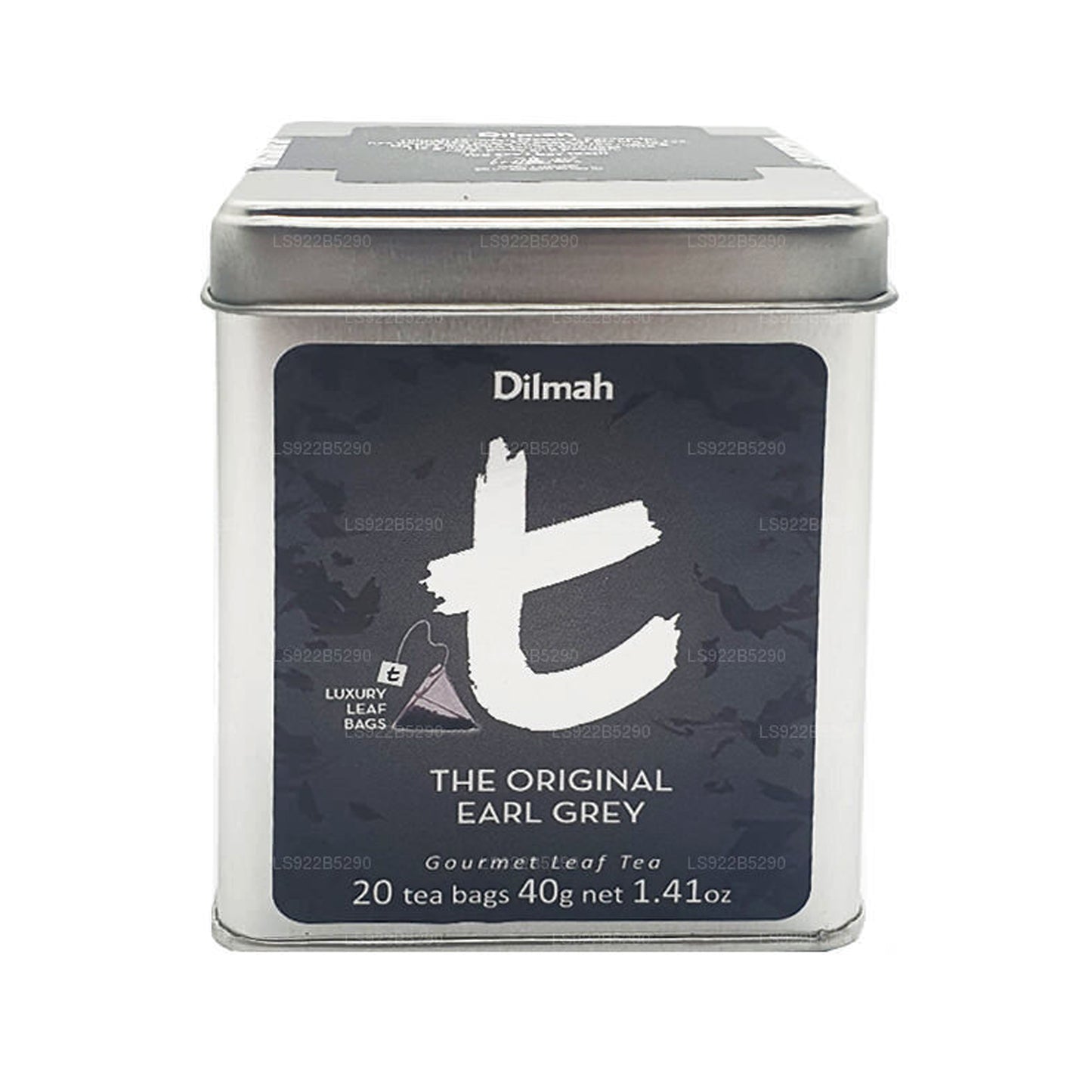 Dilmah T-серия Оригинальный чай Эрл Грей (40 г) 20 чайных пакетиков