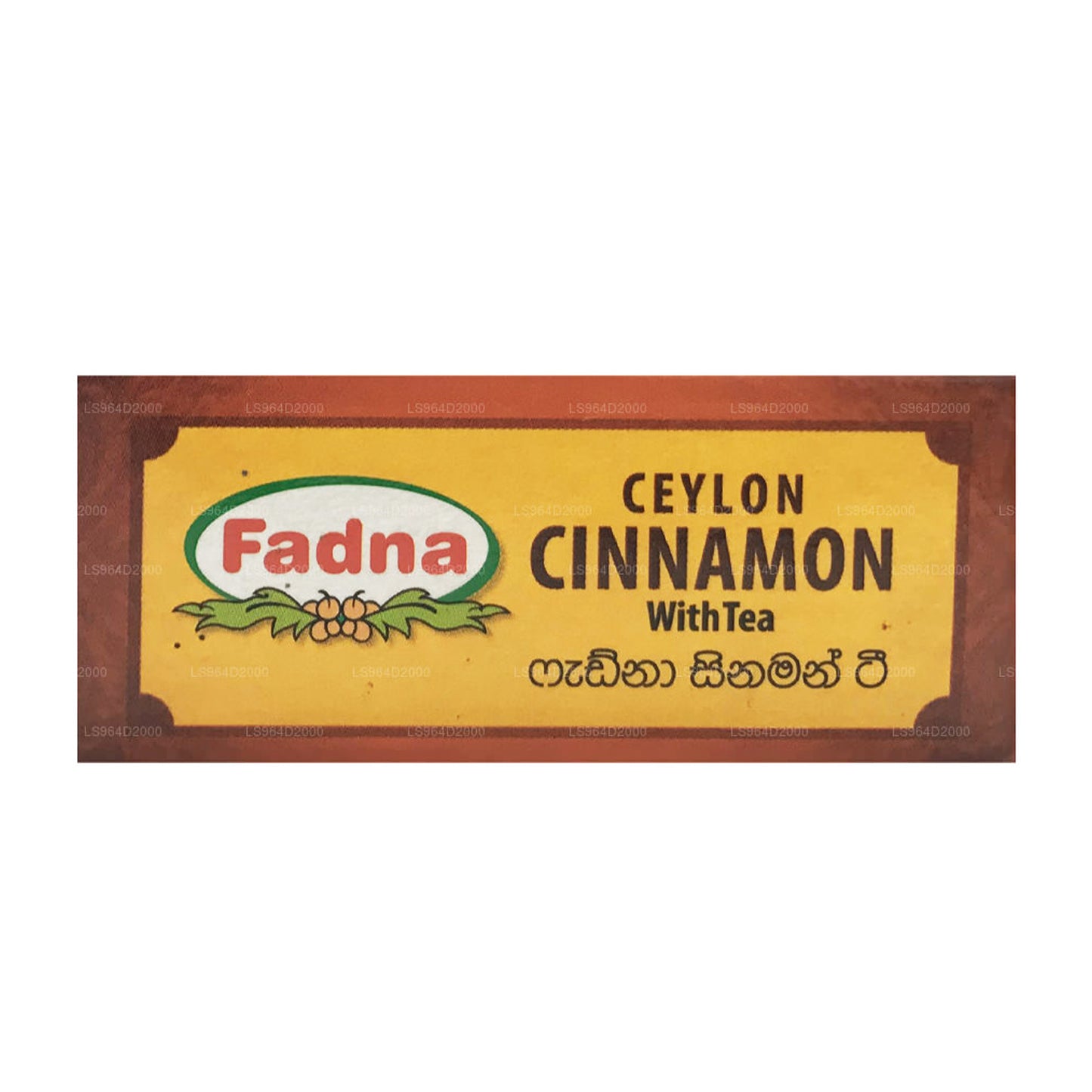 Травяной чай Fadna с цейлонской корицей (20 г) 10 чайных пакетиков