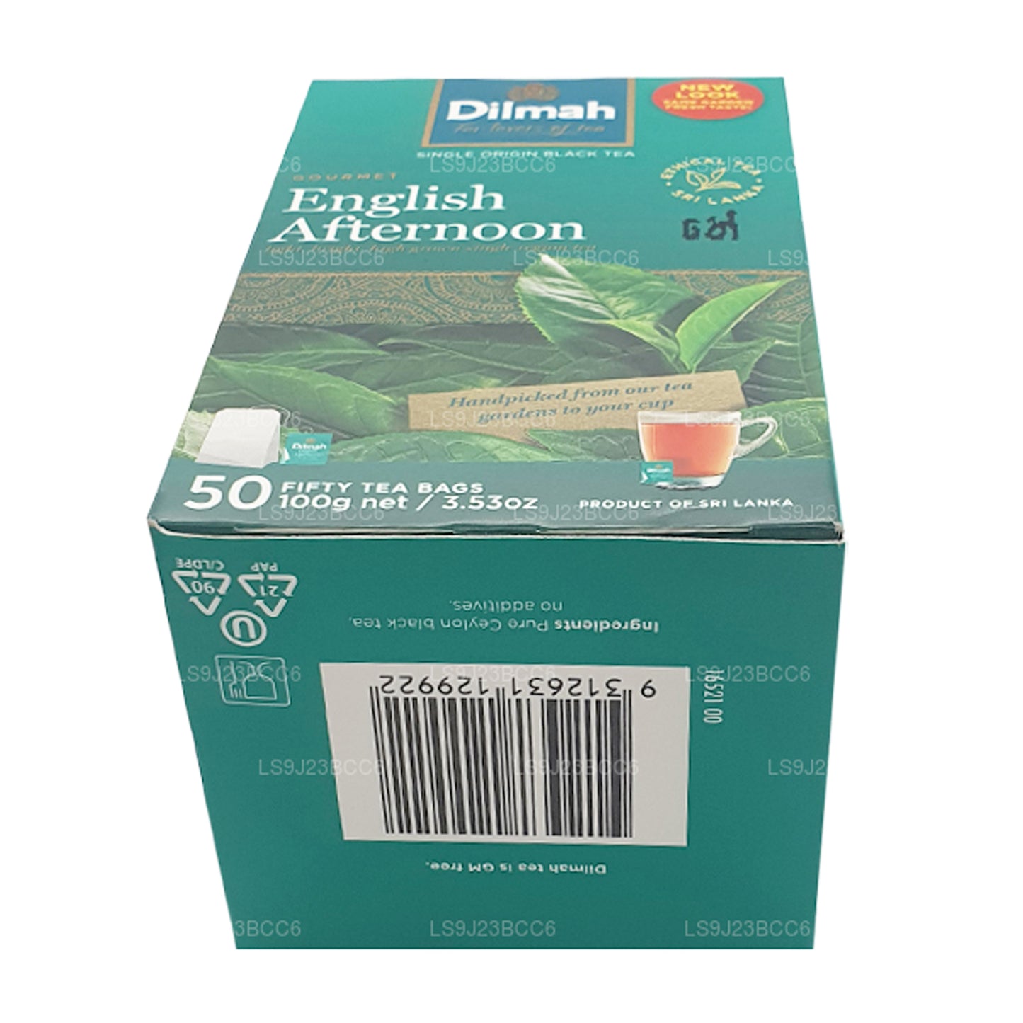 Английский послеобеденный чай Dilmah, 50 пакетиков (100 г)