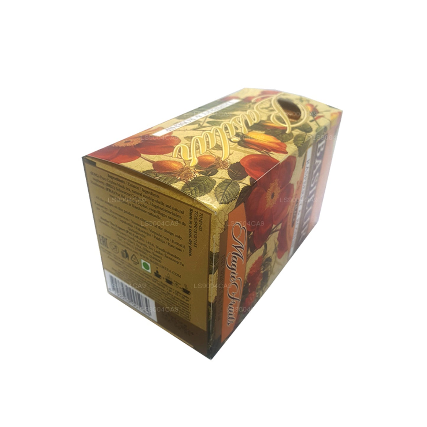 Малина и шиповник Basilur Magic Fruits (50 г) 25 пакетиков чая