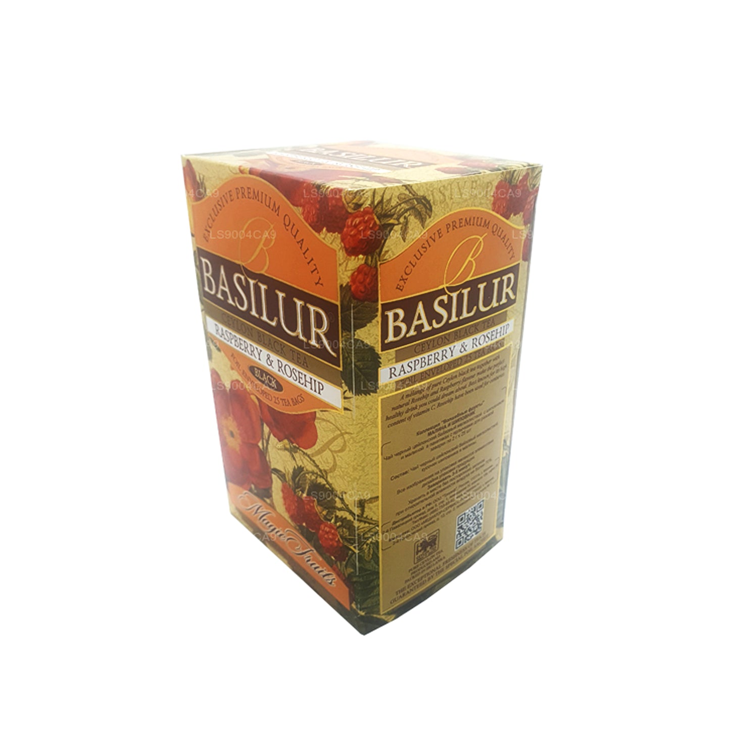Малина и шиповник Basilur Magic Fruits (50 г) 25 пакетиков чая