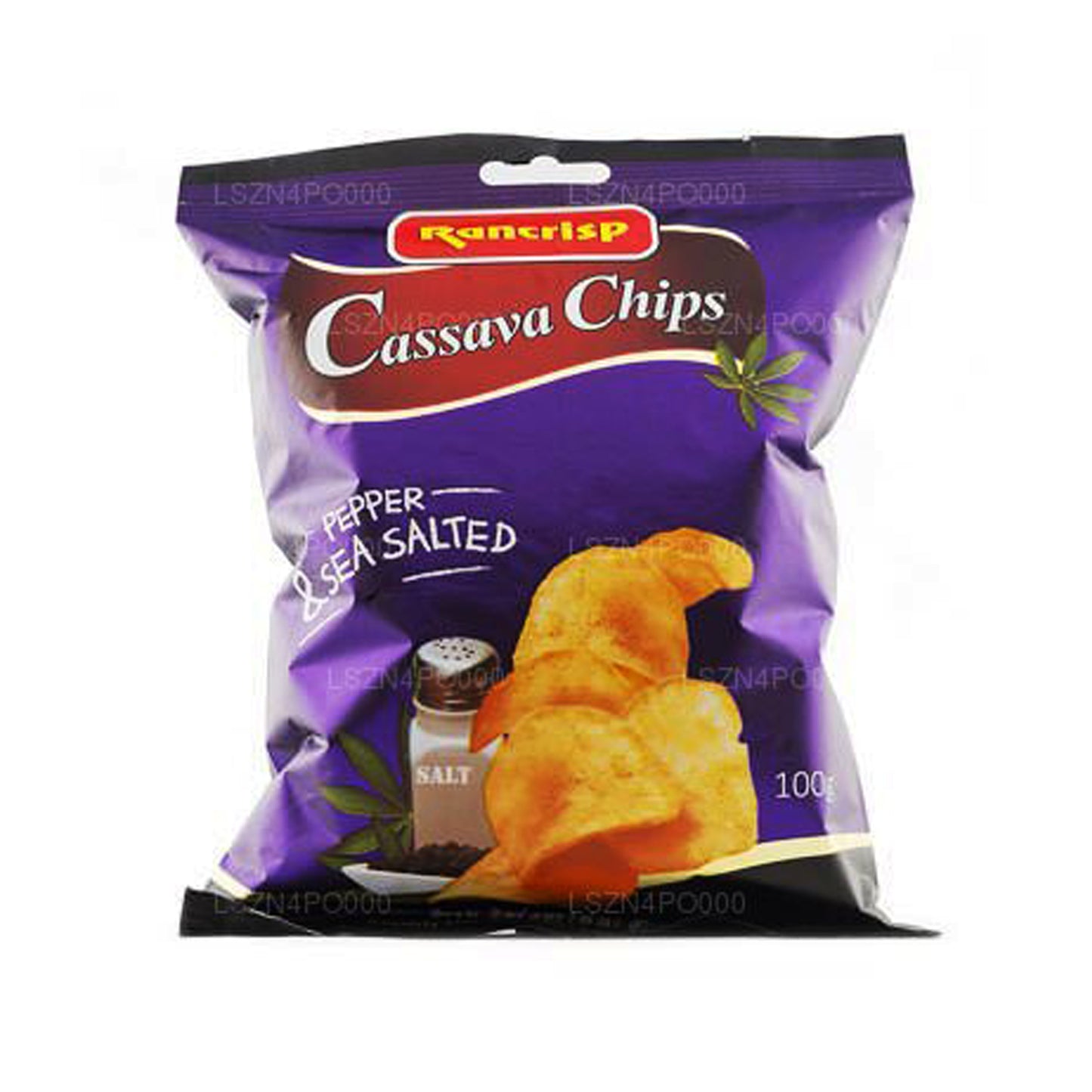 Чипсы из маниоки Rancrisp с солью и перцем (100 г)