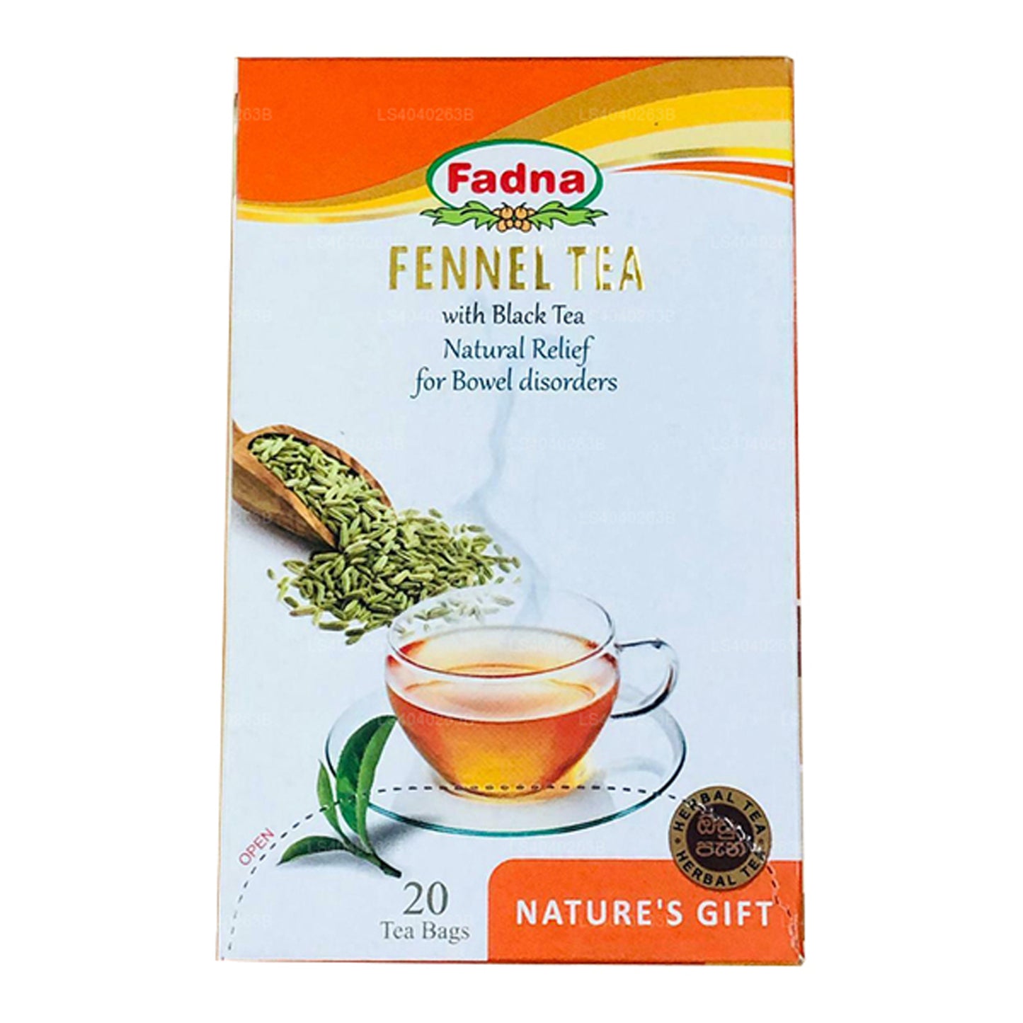 Чай с фенхелем Fadna (40 г) 20 пакетиков
