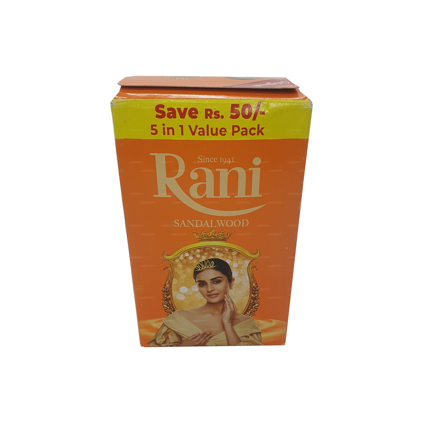 Мыло Swadeshi Rani с сандаловым деревом 5 в 1 (5x70 г)