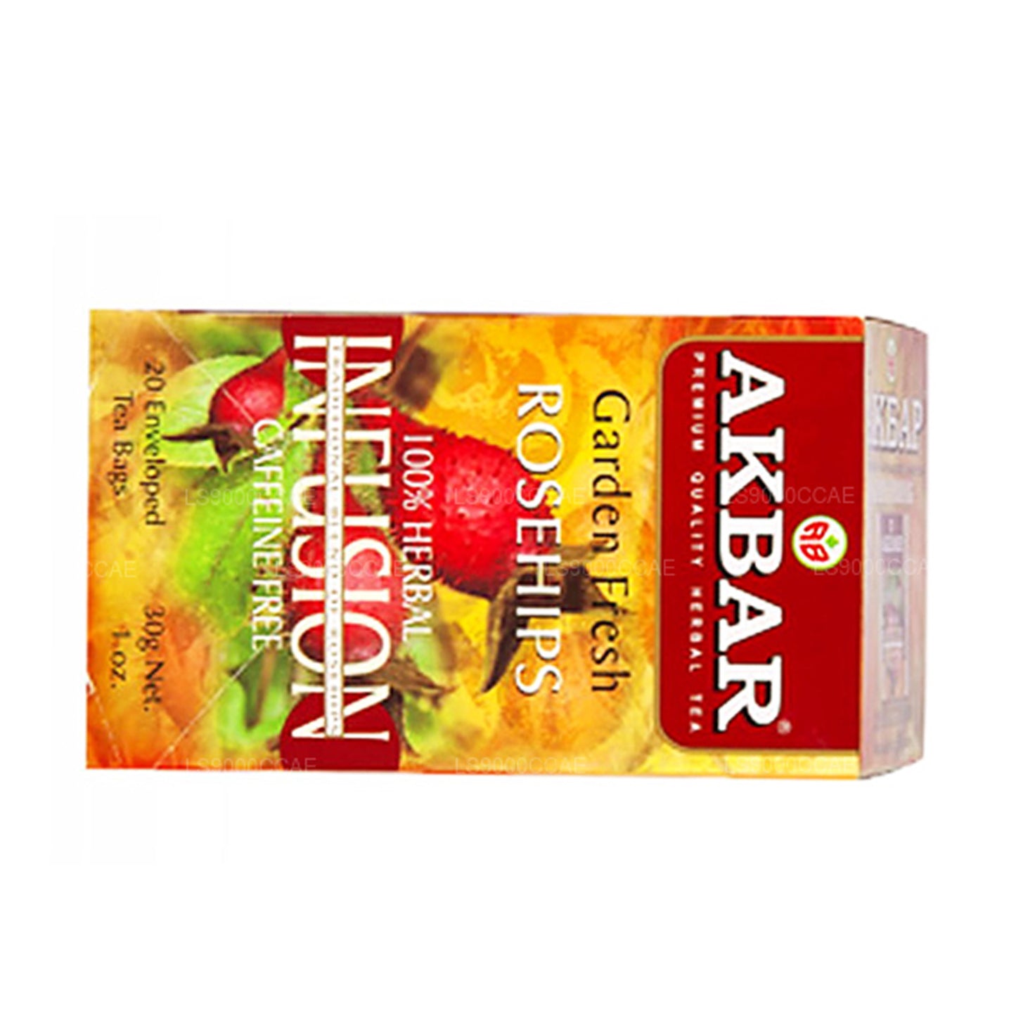 Свежий шиповник Akbar Garden 20 пакетиков чая (30 г)